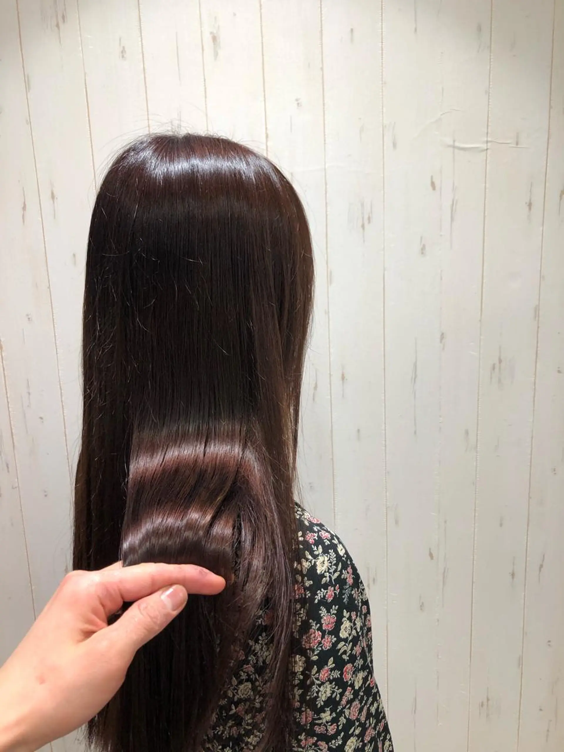 ロング カラー ブラウンカラー ピンクカラー dogstar小林諒 レイヤー/パーマのヘアスタイル