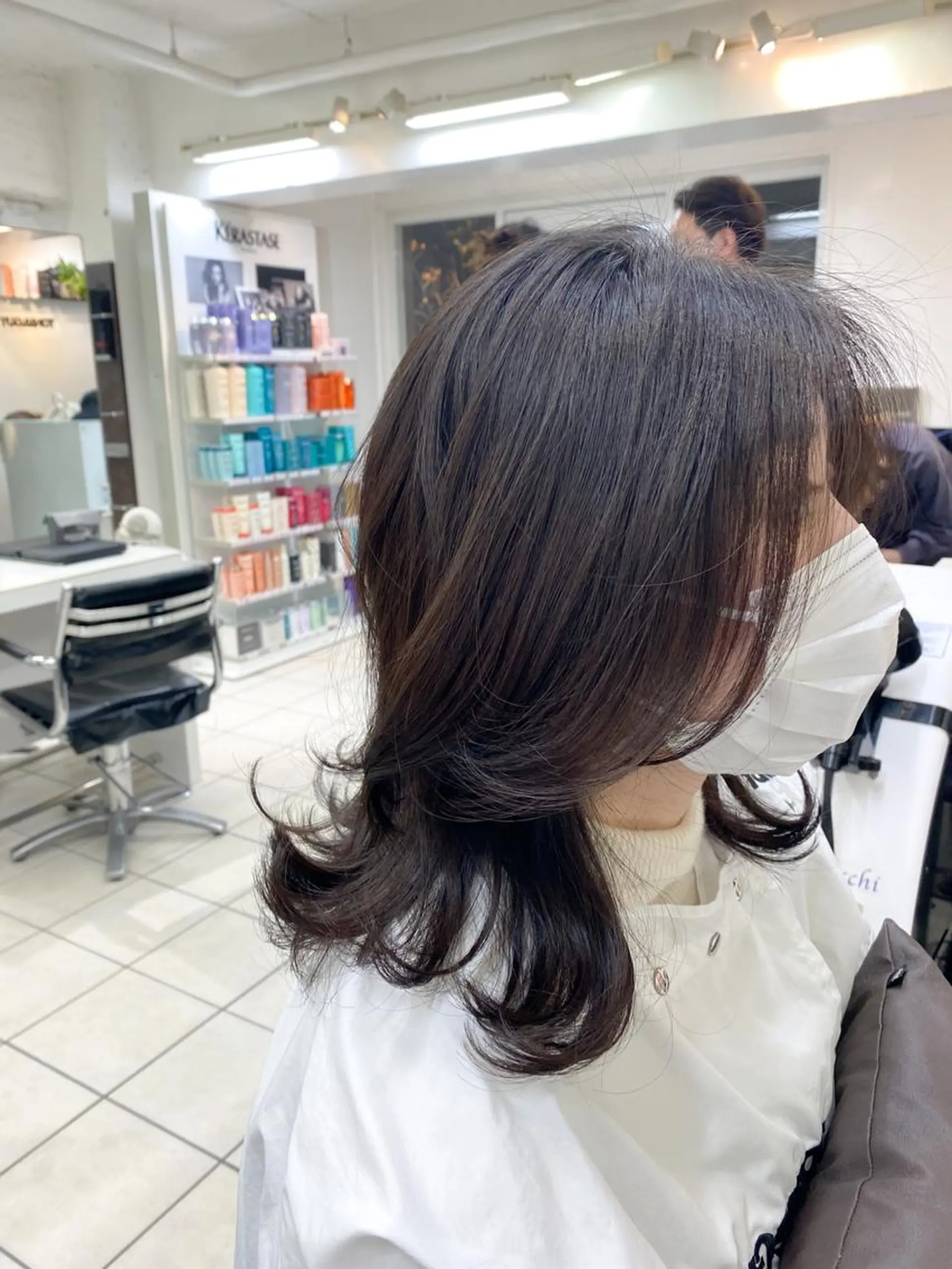 ミディアム メンズ特化 刈り上げない/金井のヘアスタイル