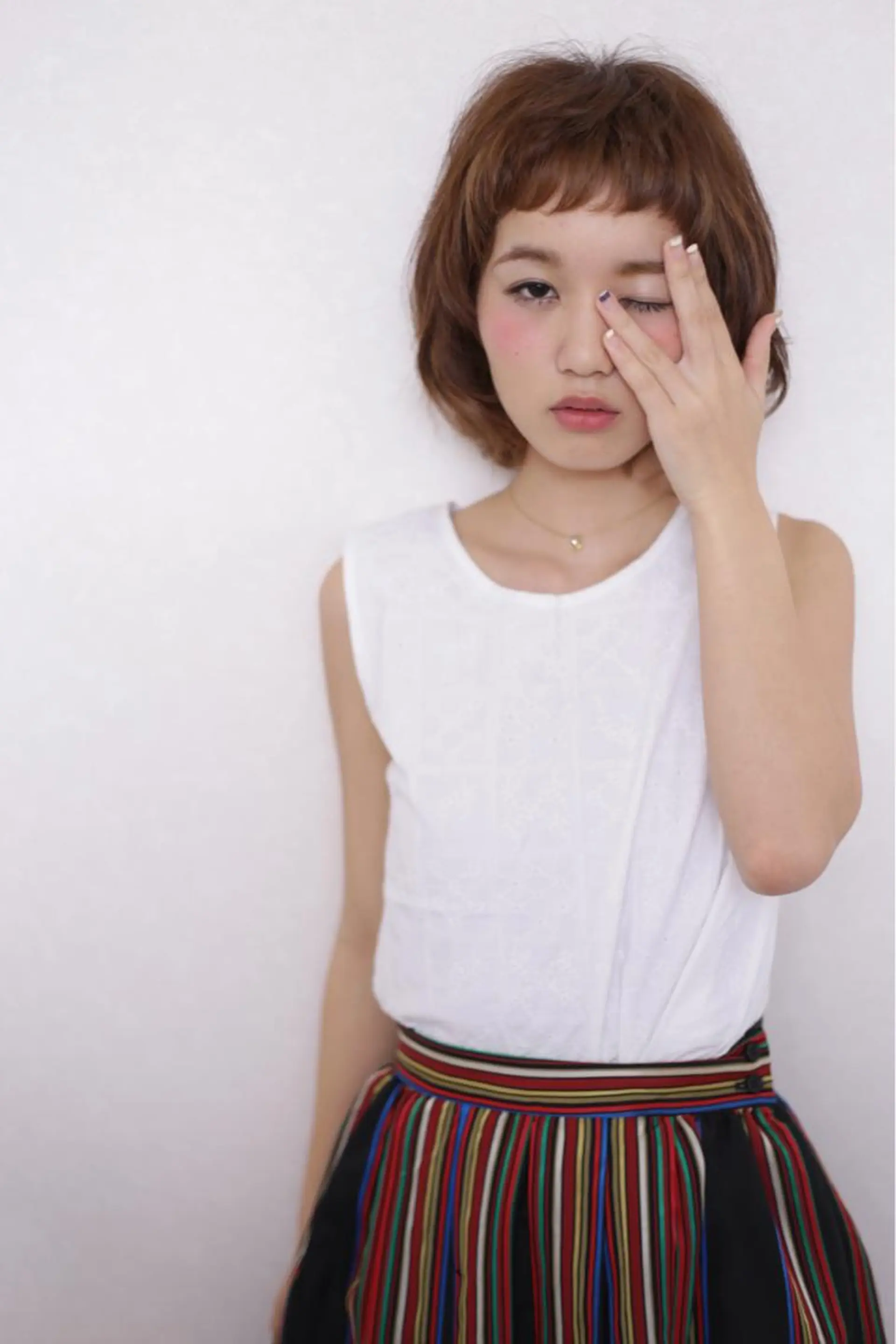 ショート three. modelのヘアスタイル