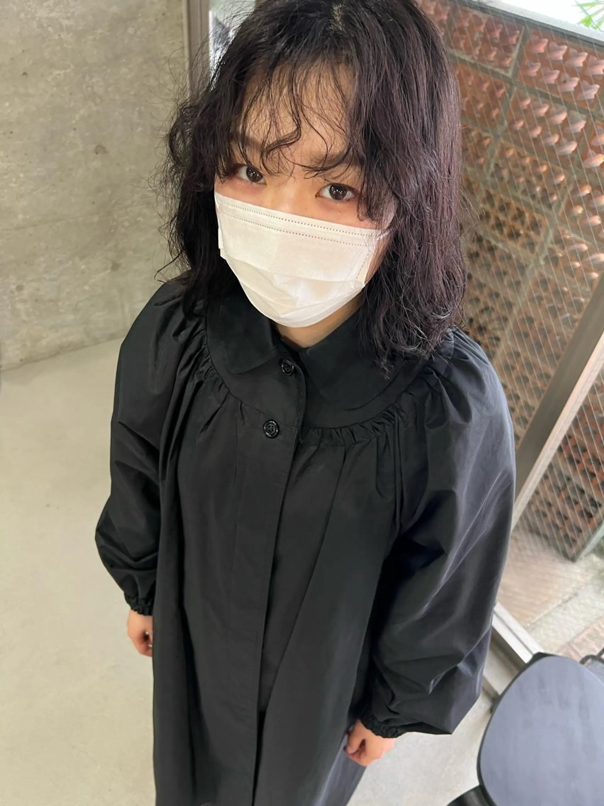 ミディアム パーマ ボブパーマコテ巻き風 パーマNo1深江秀平のヘアスタイル