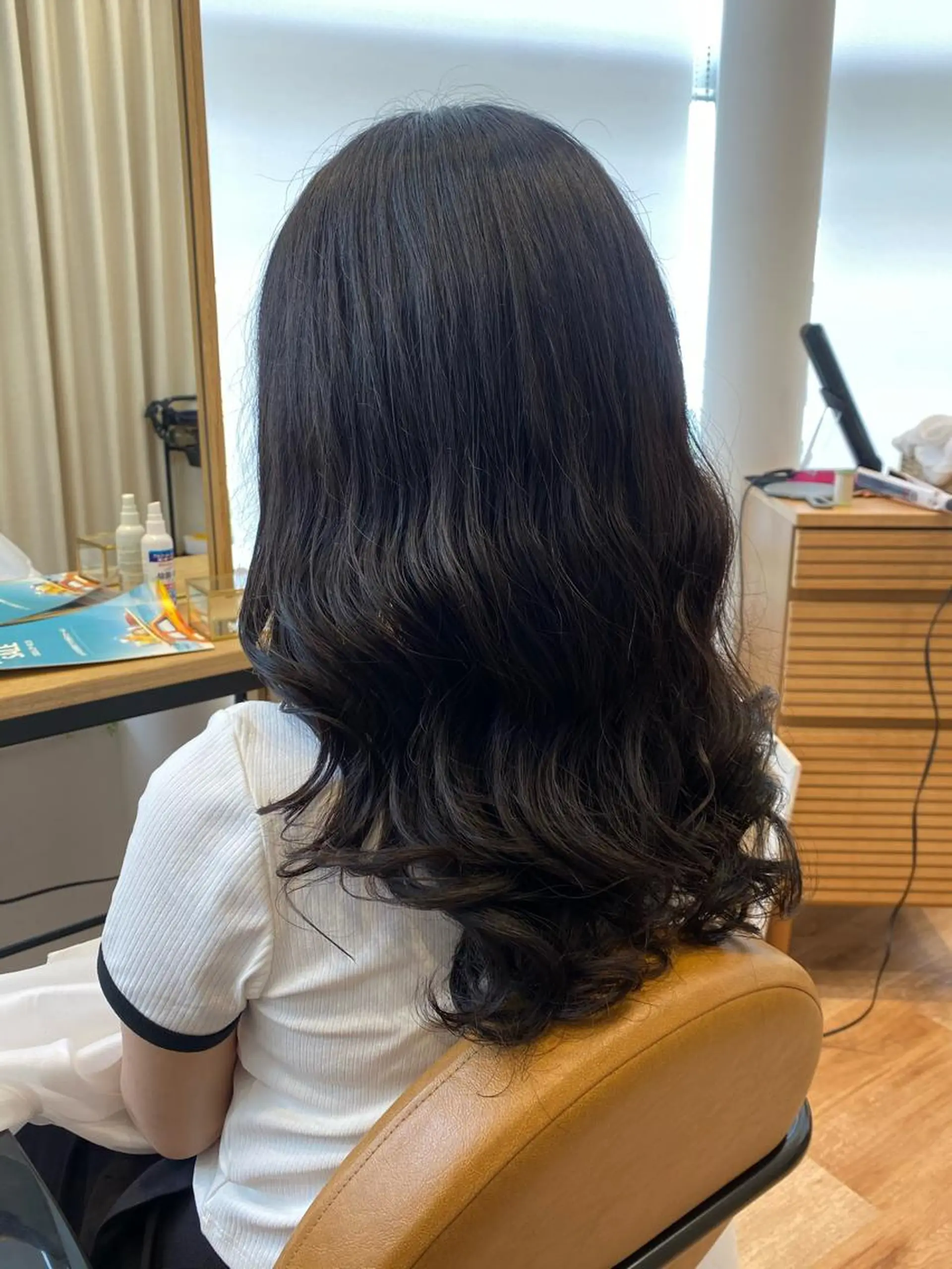 セミロング パーマ ❤️パーマ美容師✂︎ 井口美緒のヘアスタイル