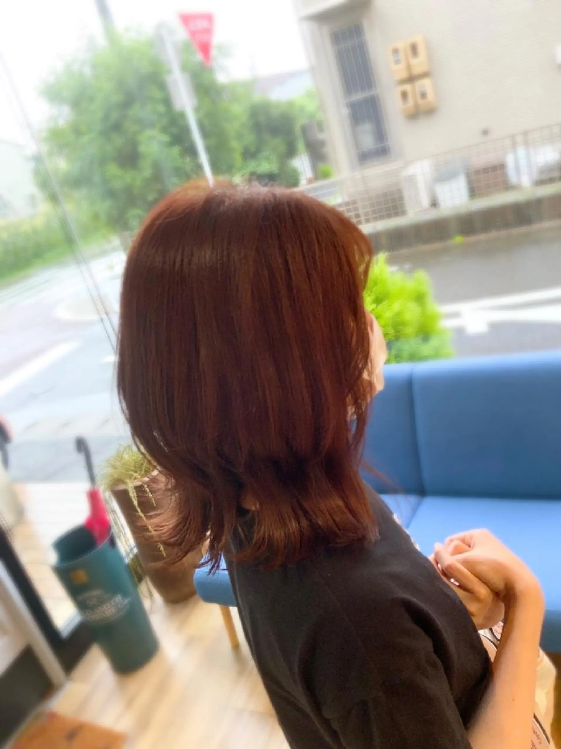 カラー ベージュカラー ピンクカラー ピンクベージュ カット ヘアカラー トリートメント 堀 望美のヘアスタイル