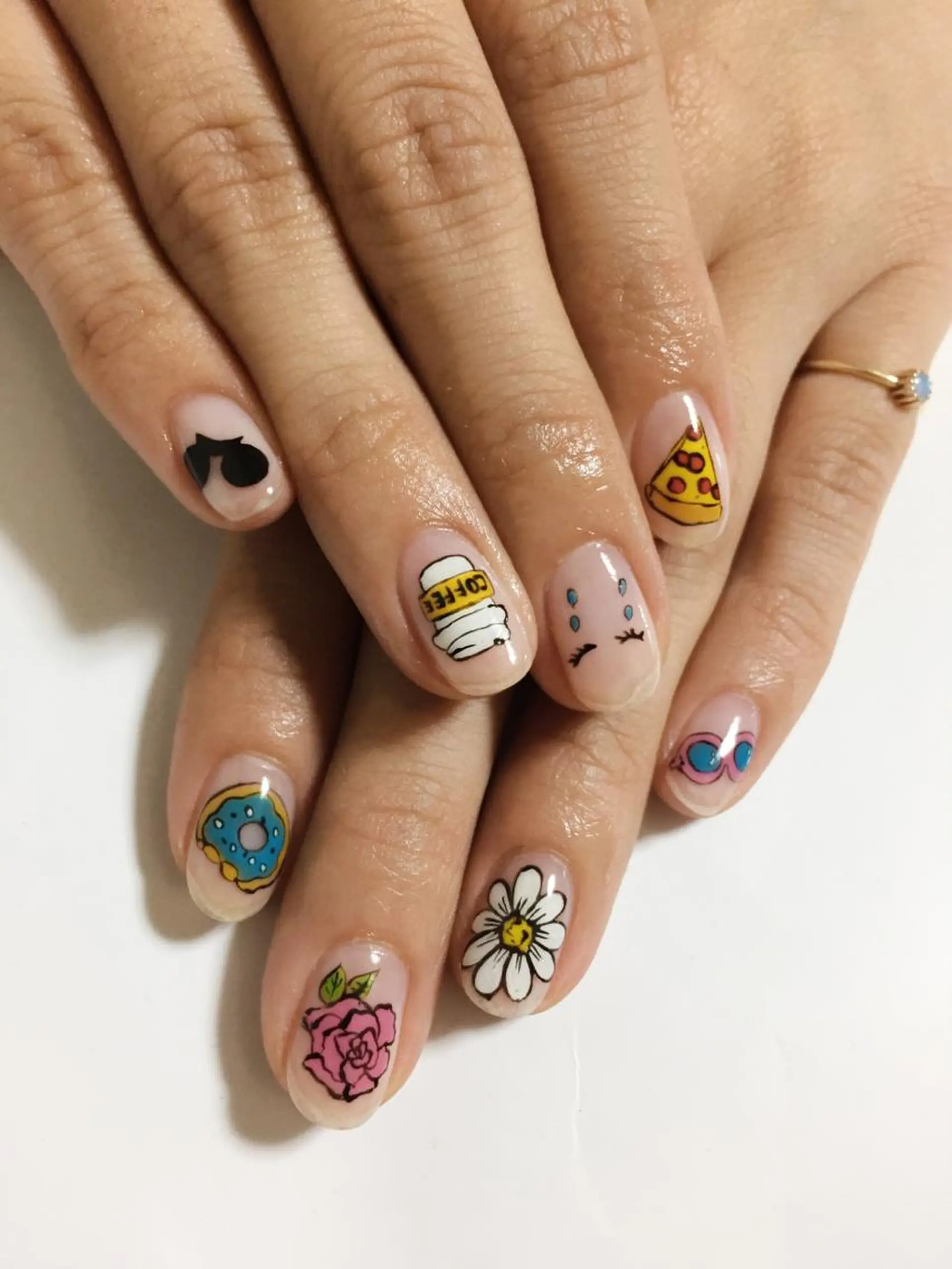 ネイル アートネイル nail salon en familleのネイルデザイン