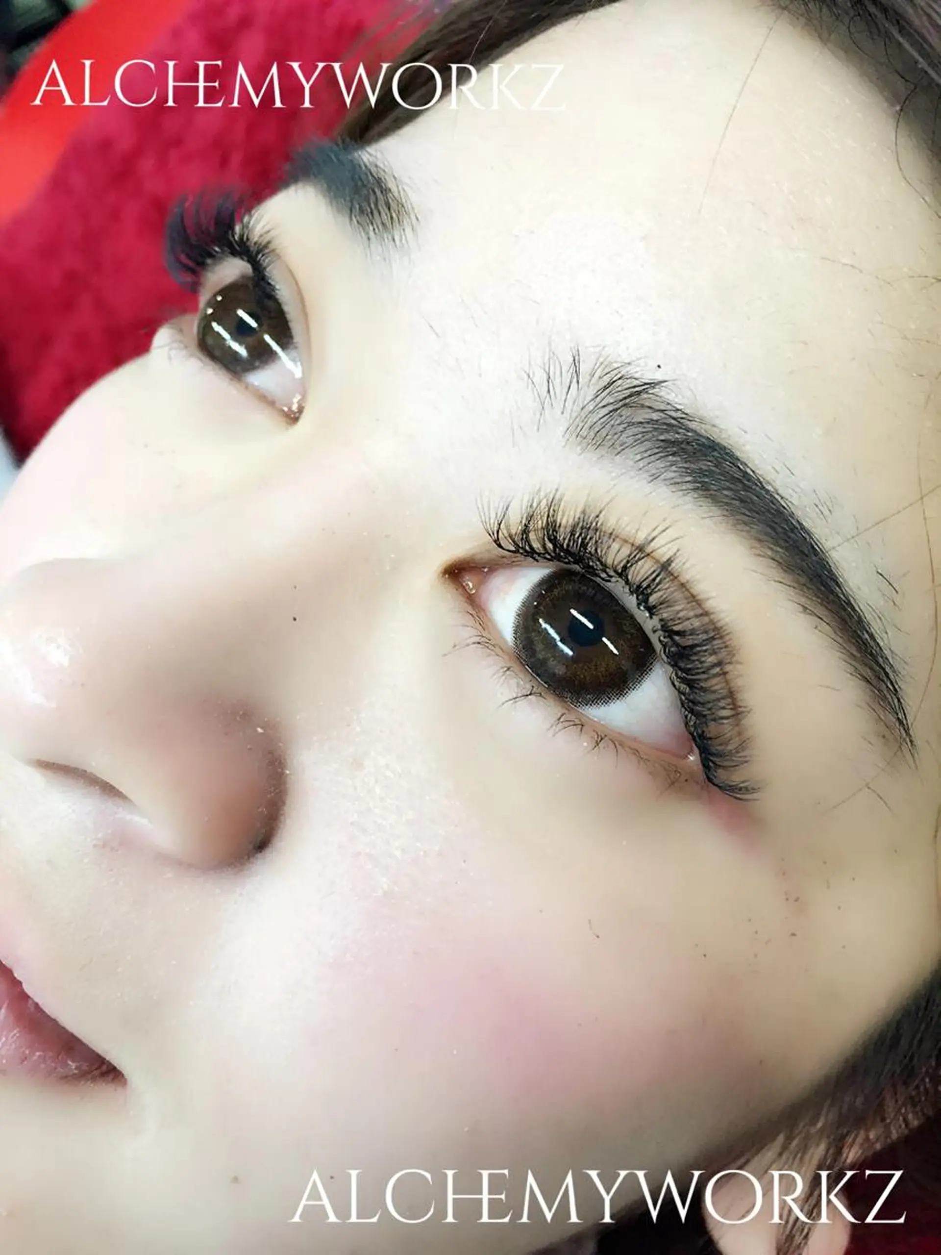 マツエク・マツパ Cカール ボリュームラッシュ alchemy workzの眉毛・アイブロウイメージ