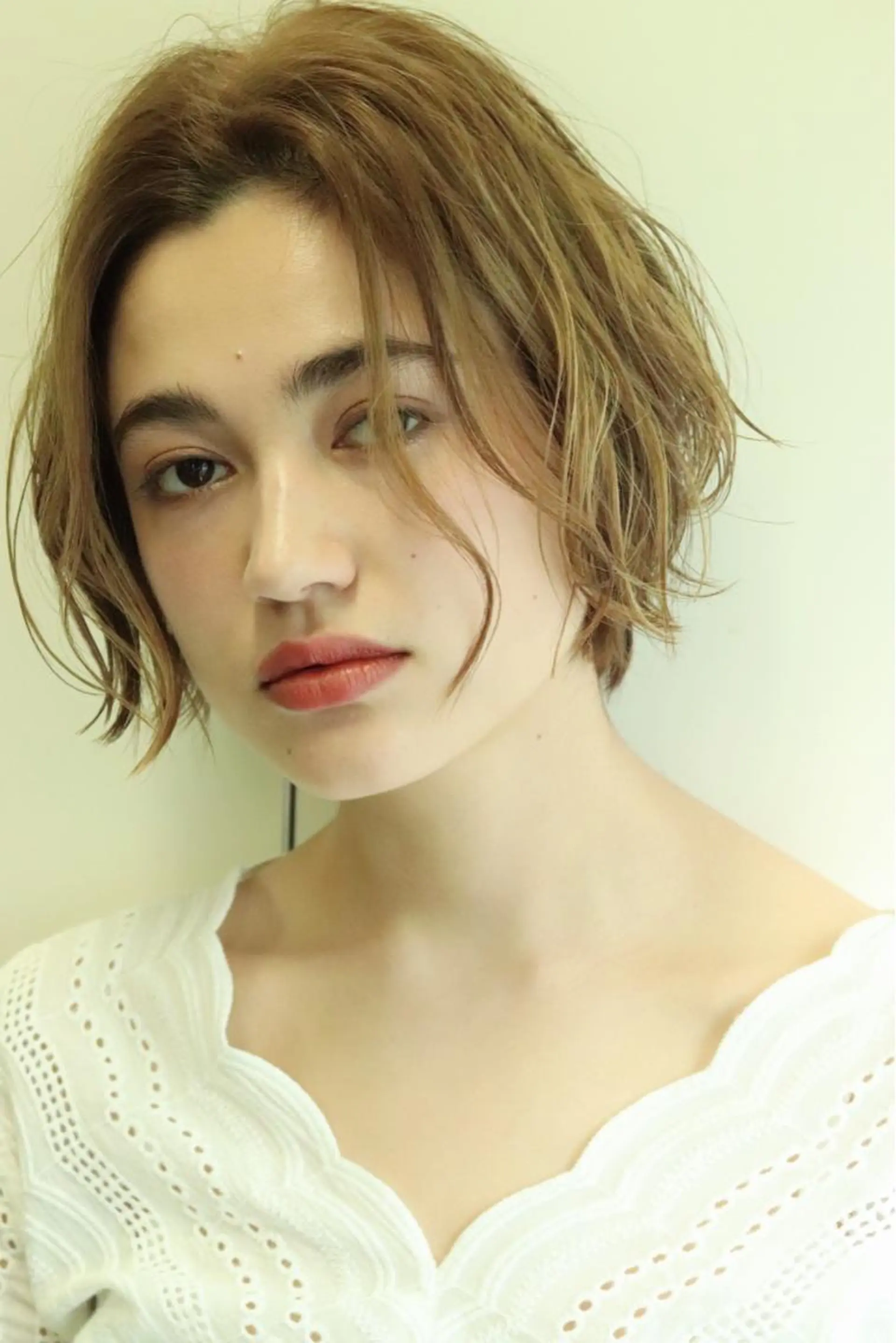 ミディアム パーマ ミディアムパーマ カット ヘアカラー トリートメント graxi'    グラシー所属・ブリーチ/ハイトーン SERINAのヘアスタイル