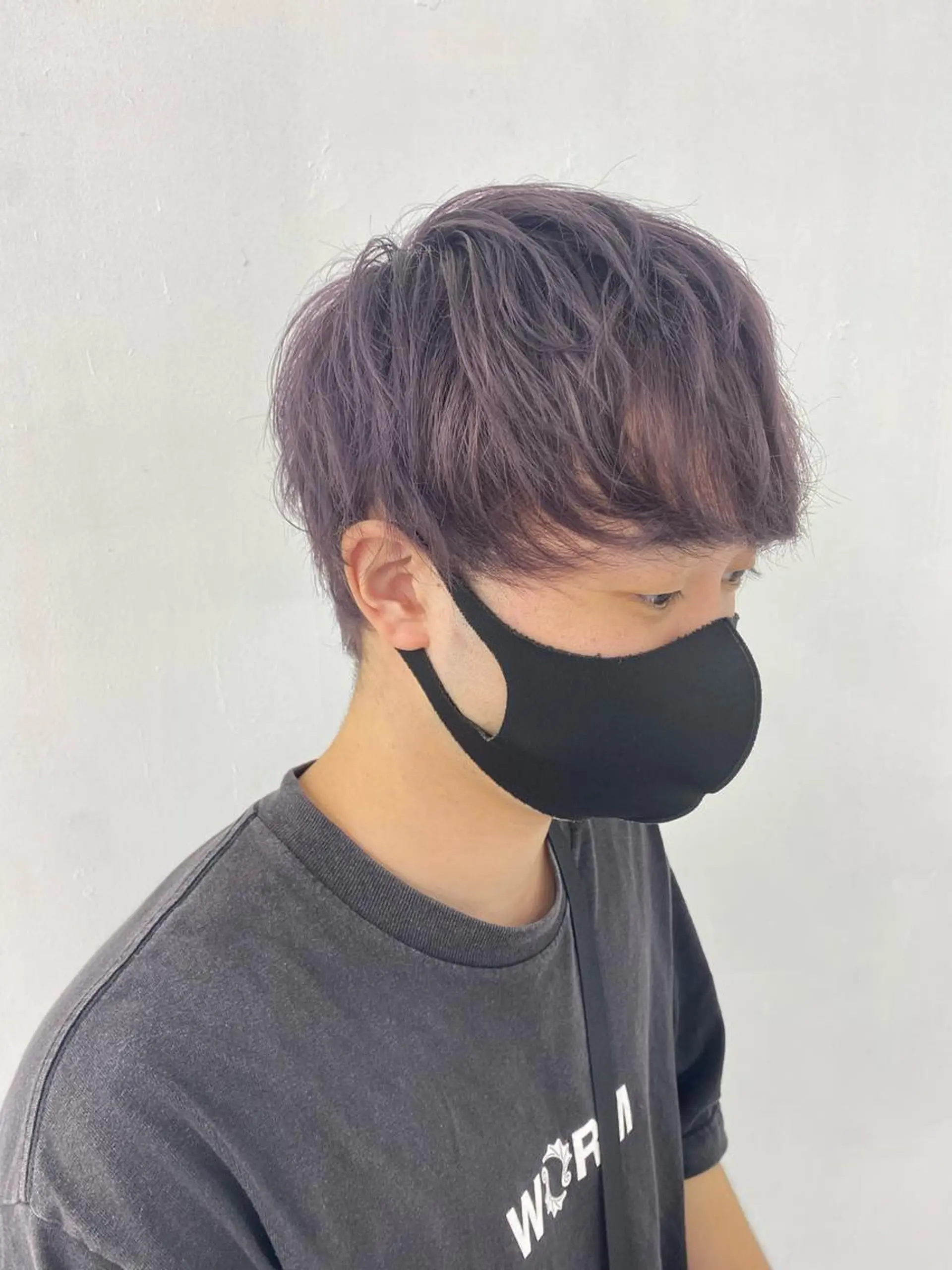 メンズ メンズブリーチ カット ヘアカラー 柏メンズパーマ特化 蛯谷  晃裕のヘアスタイル