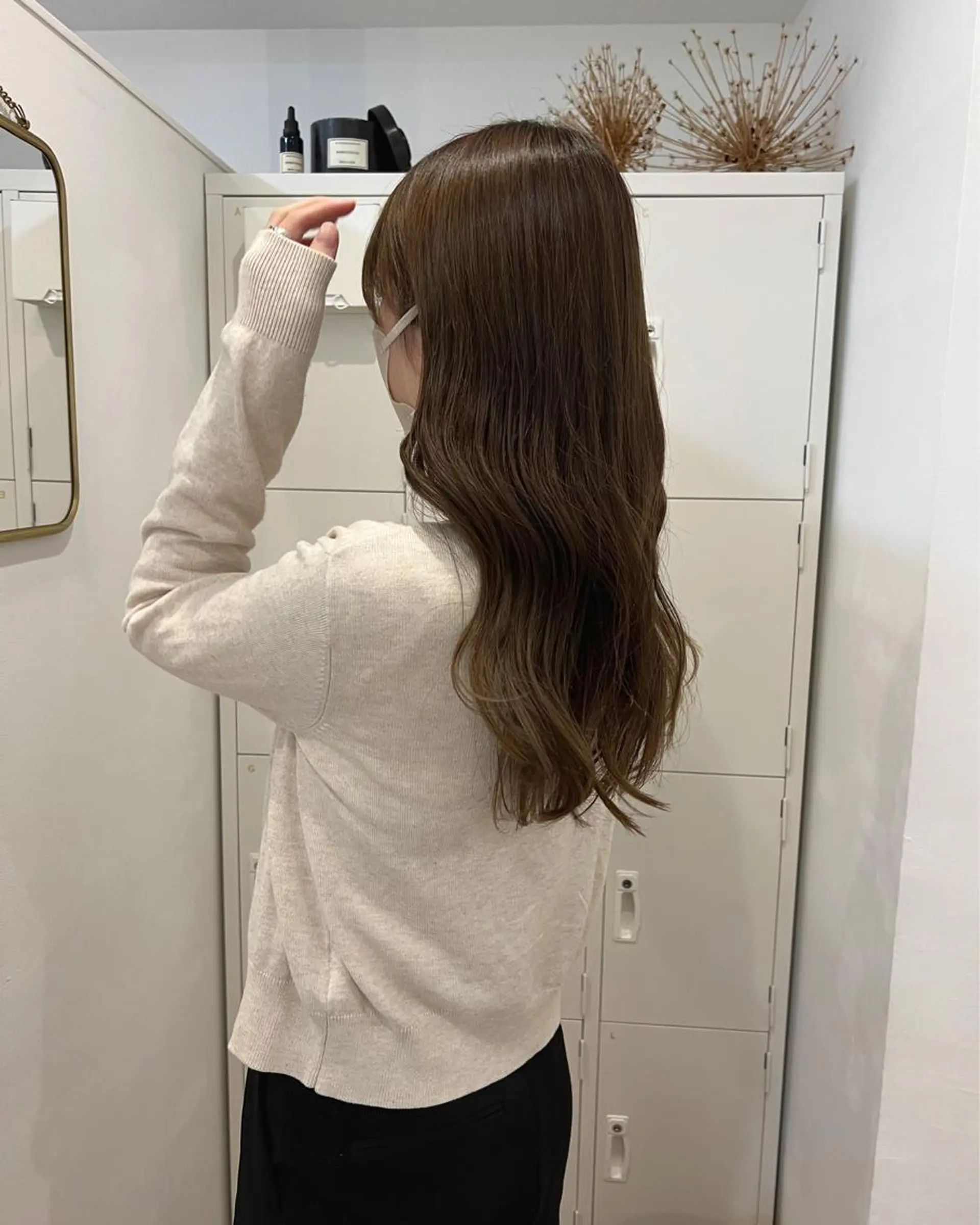 セミロング カラー ショート・ボブパーマ 指名No.1かけるのヘアスタイル