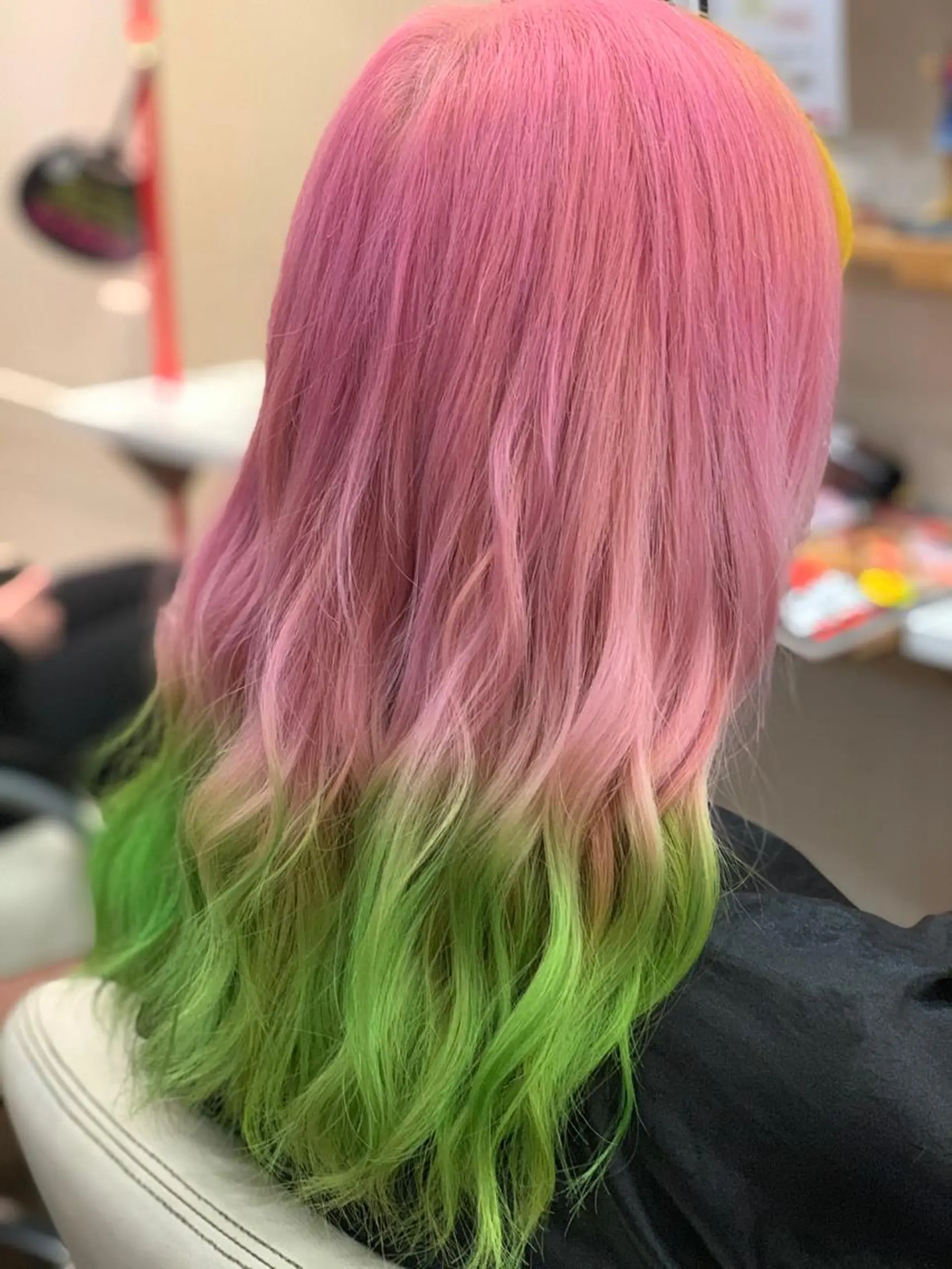 ロング カラー ヘアカラー たけい ゆうきのヘアスタイル