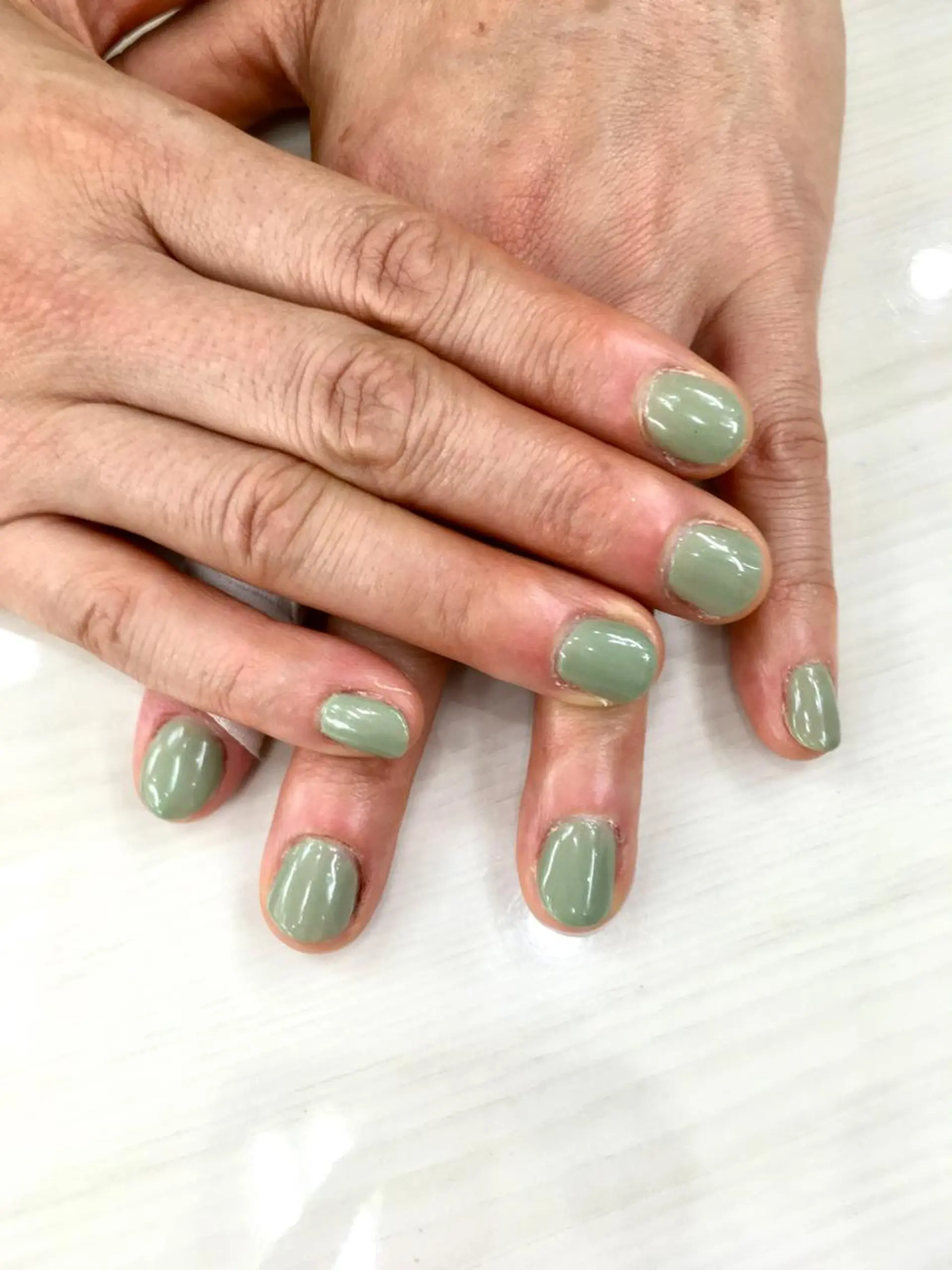 ネイル ワンカラーネイル ハンドネイル 新宿ネイルサロン ジェミディローサ所属・新宿ネイルサロン ジェミディローサのネイルデザイン