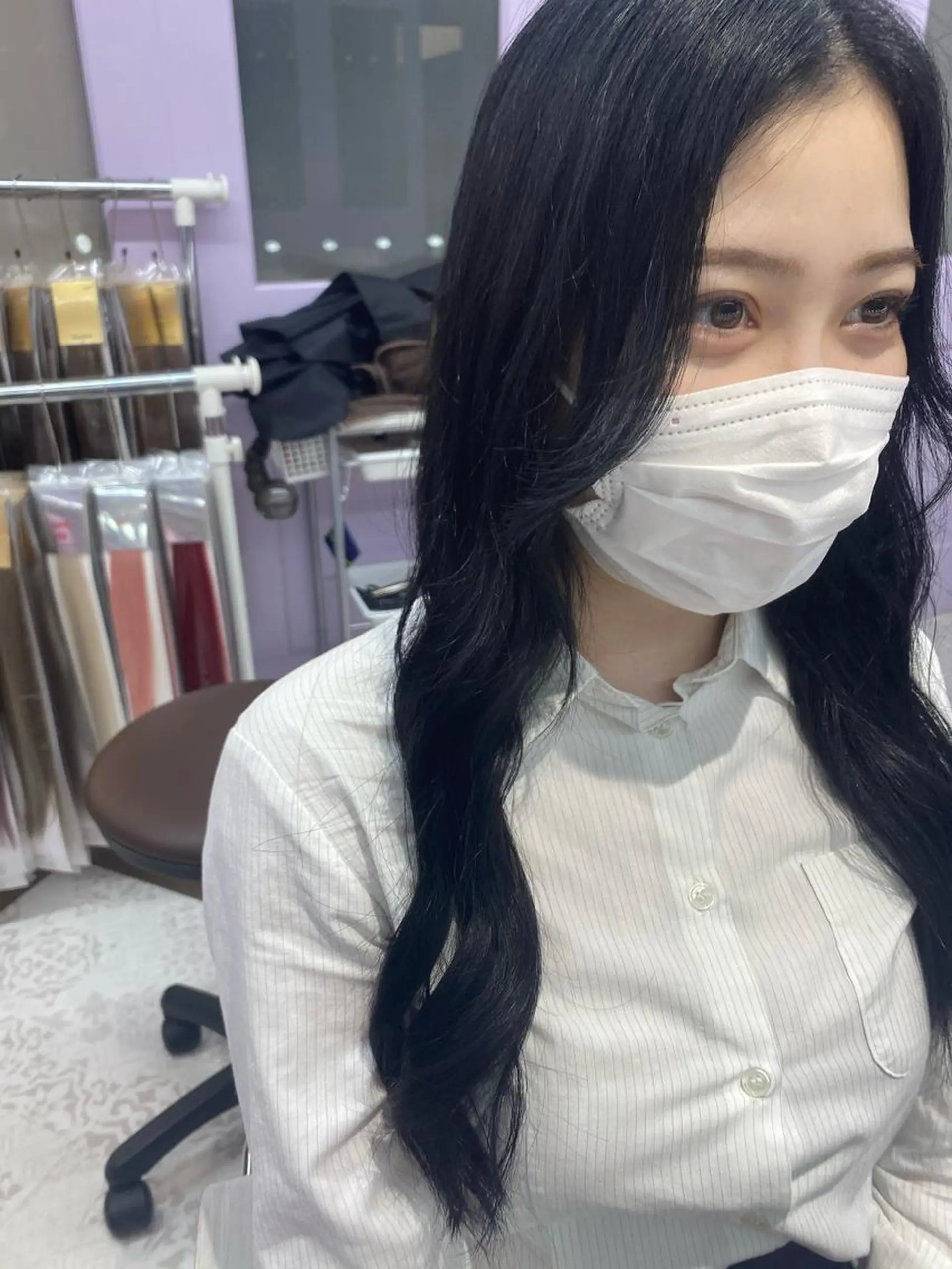 ロング Cielro【 シェイロ 】所属・Cielro/ダブル カラー/西田咲希のヘアスタイル