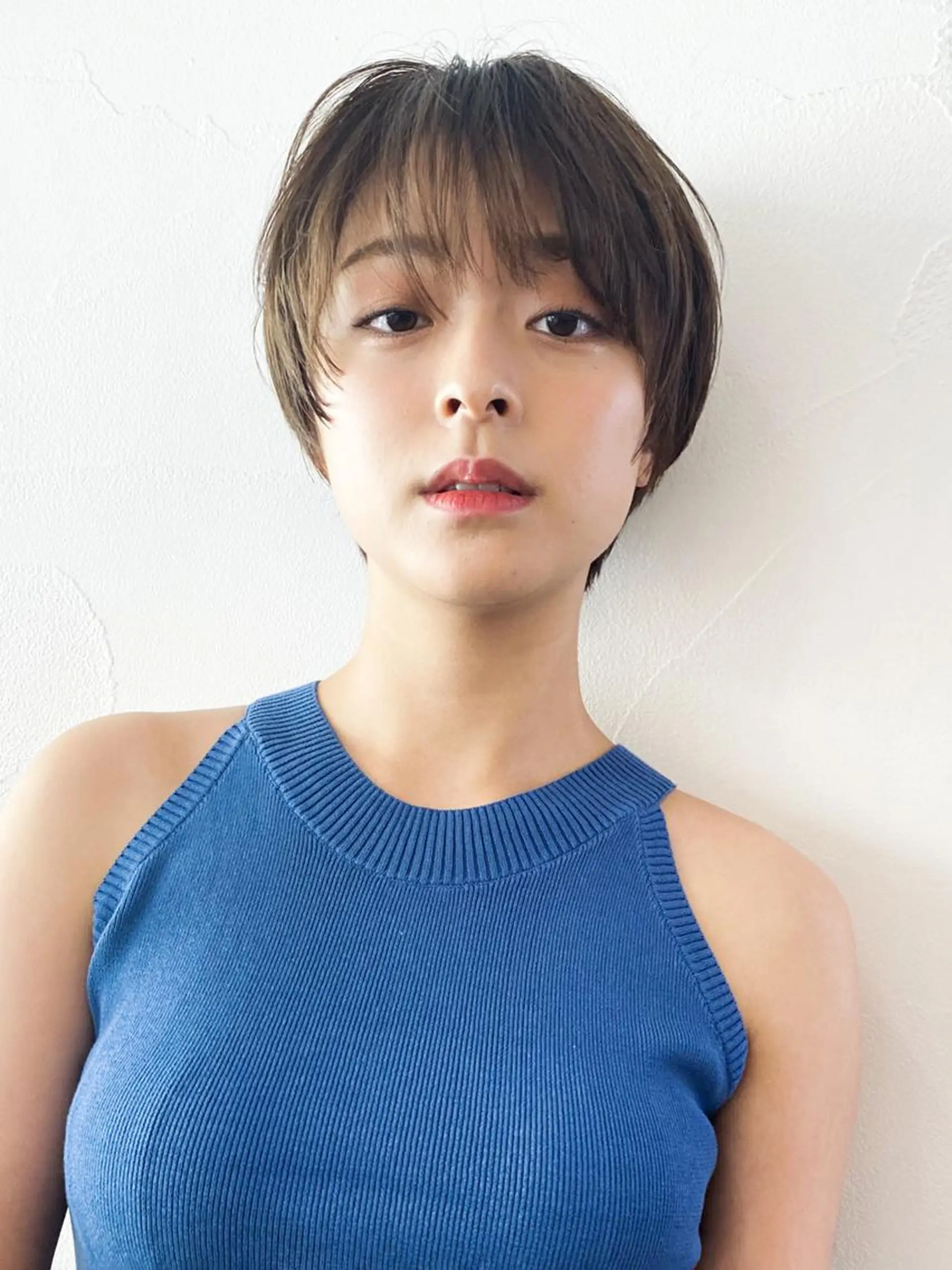 ショート カラー パーマ ヘアアレンジ ショートヘア ITbyALBUM 中野店のヘアスタイル