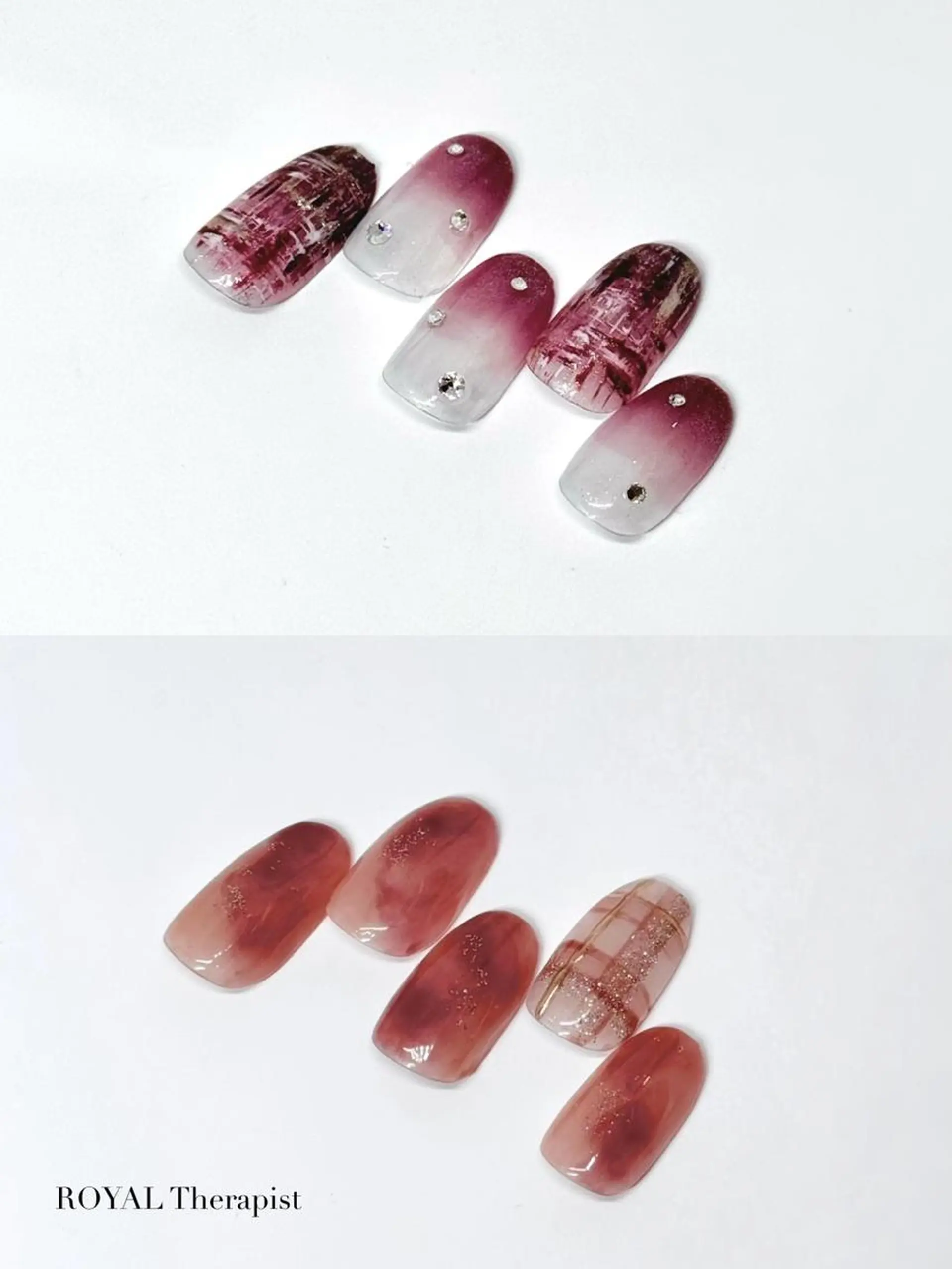 ネイル 長さ出し フラッシュネイル フットネイル フレンチネイル ジェルネイル ハンドネイル 【寺岡】 ロイヤル•セラピストのネイルデザイン