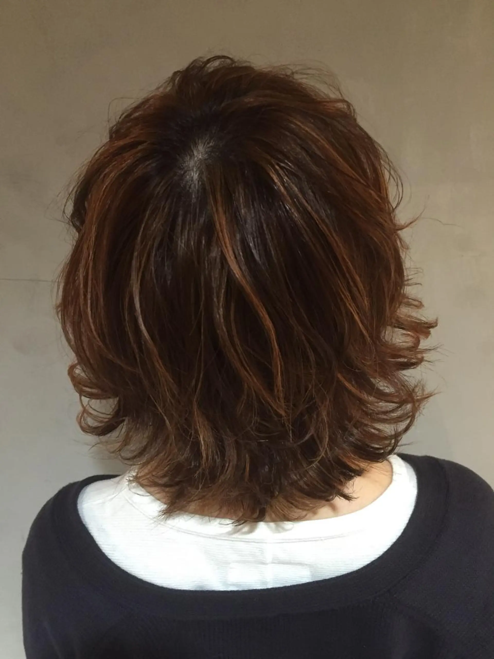 ショート カラー ハイライトカラー ハイライト みつゆ 表参道/原宿のヘアスタイル