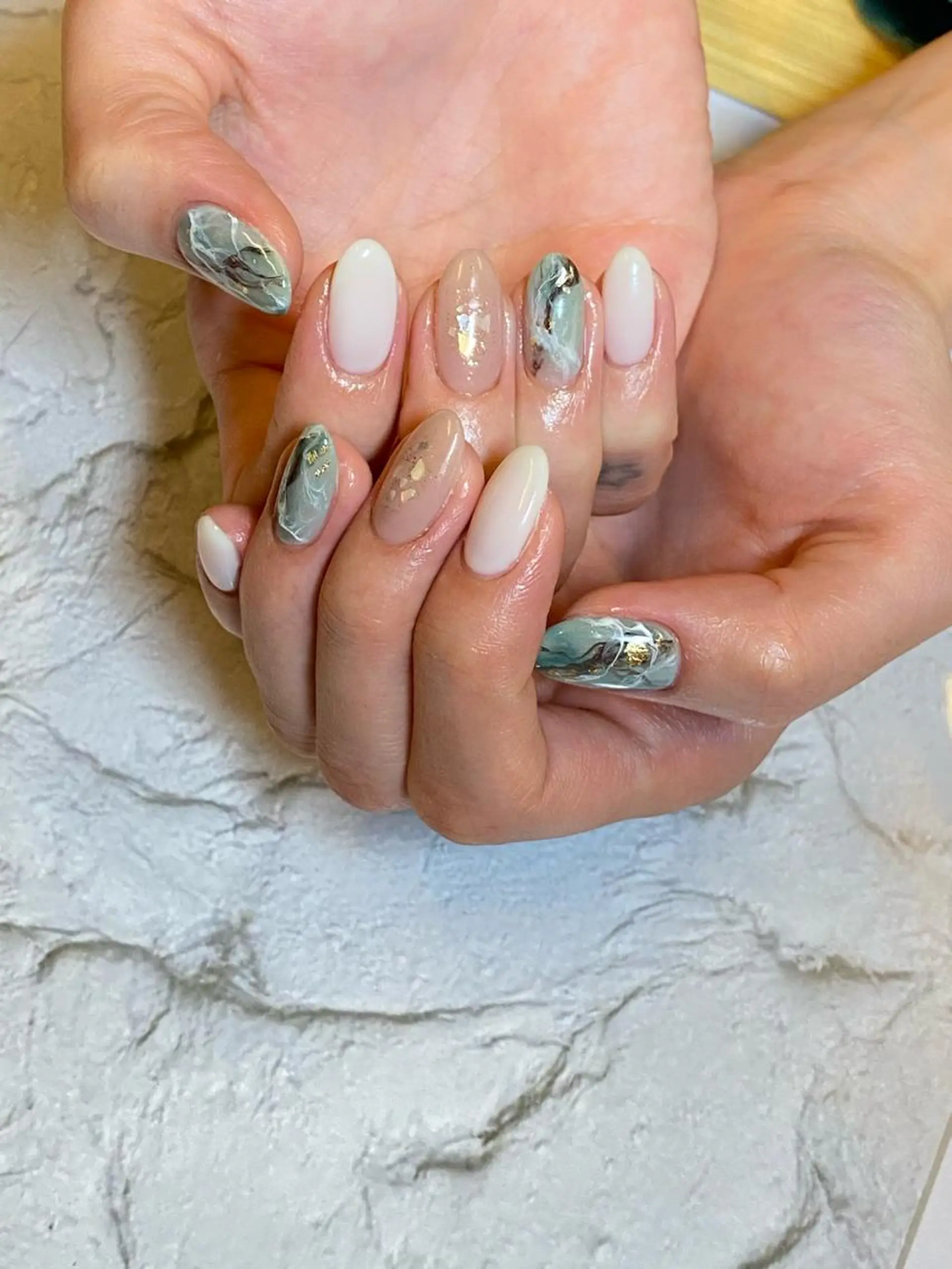 ネイル ハンドネイル M nail はやまうららのネイルデザイン