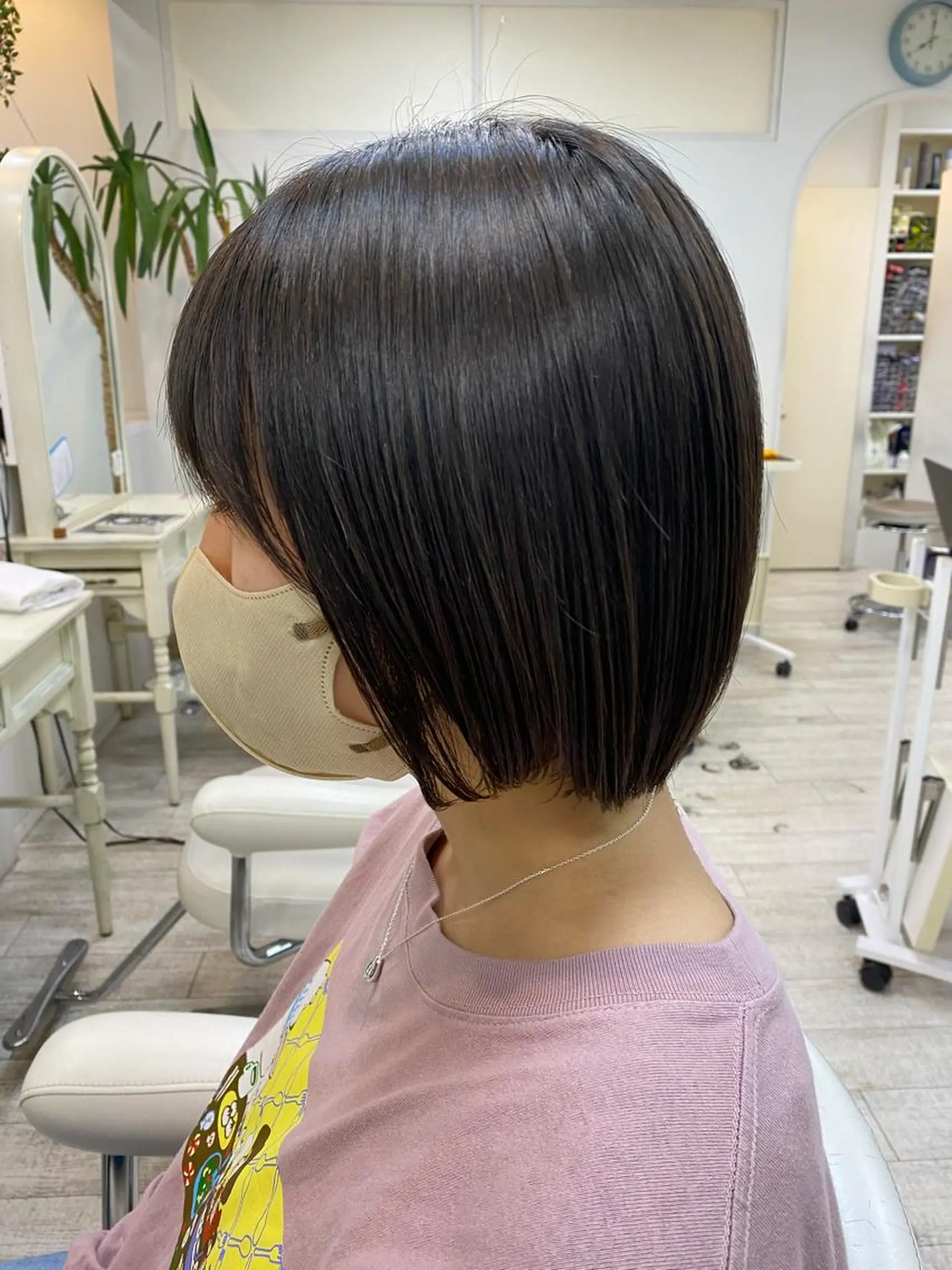 ショート ⭐️透明感カラー/ パーマ⭐️宮野翔のヘアスタイル