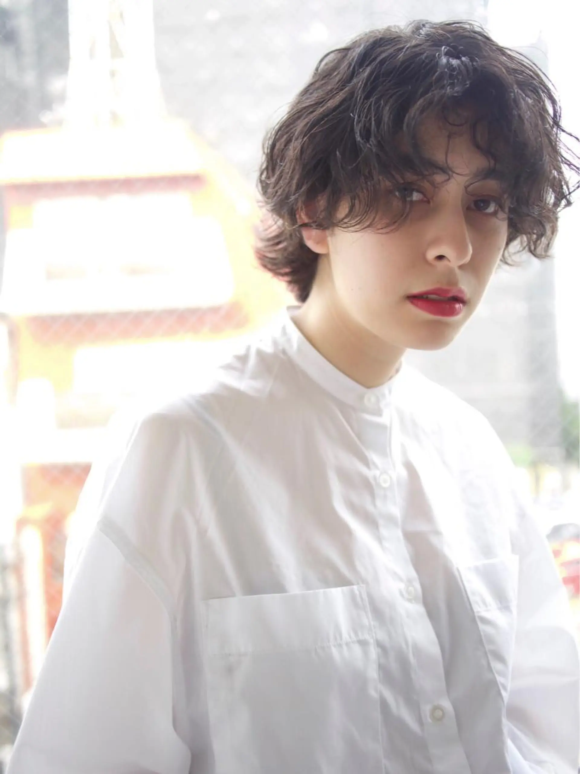 ショート くせ毛 渋谷メンズカット/ 工藤靖也のヘアスタイル