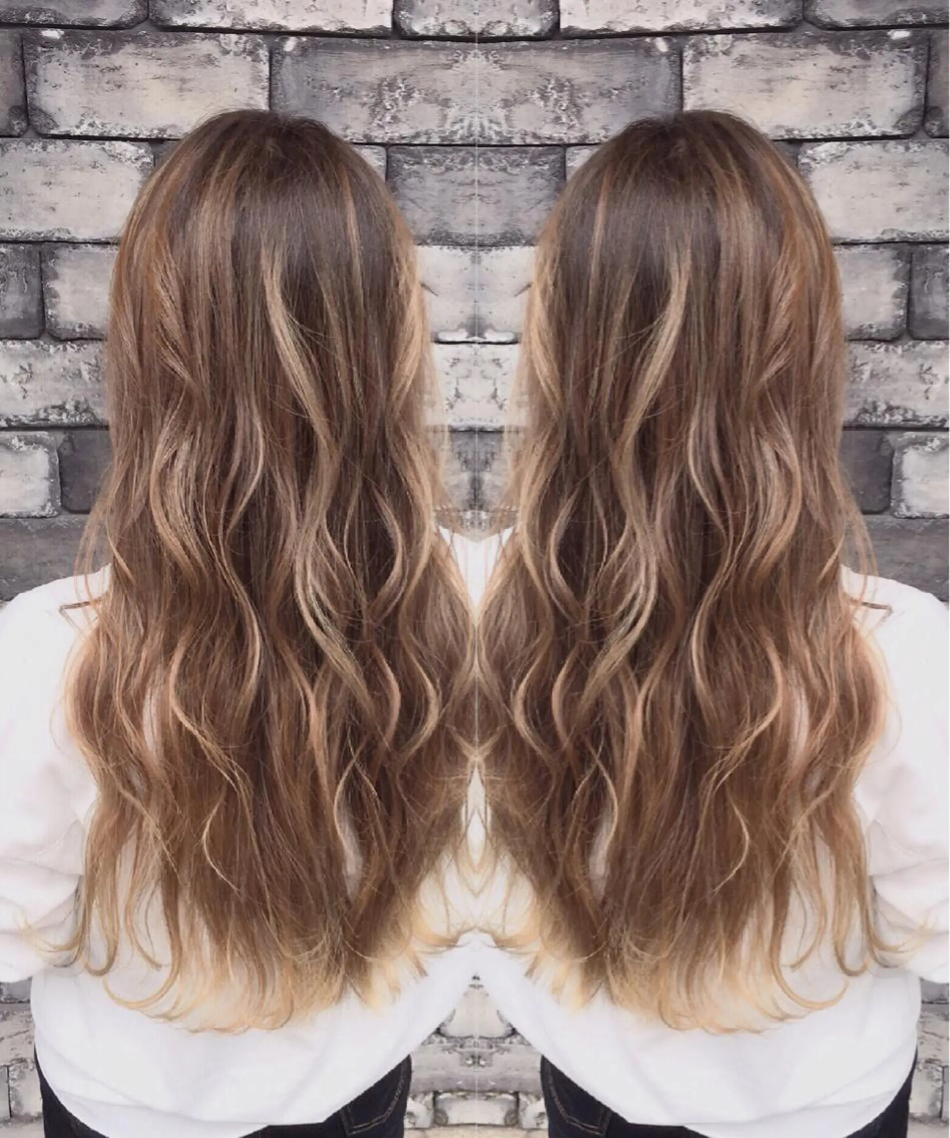 ロング 外国人風カラー レイヤーカット ヘアカラー トリートメント ヘアセット ❤️千葉県代表❤️ 店長❤️柿本翔一朗のヘアスタイル