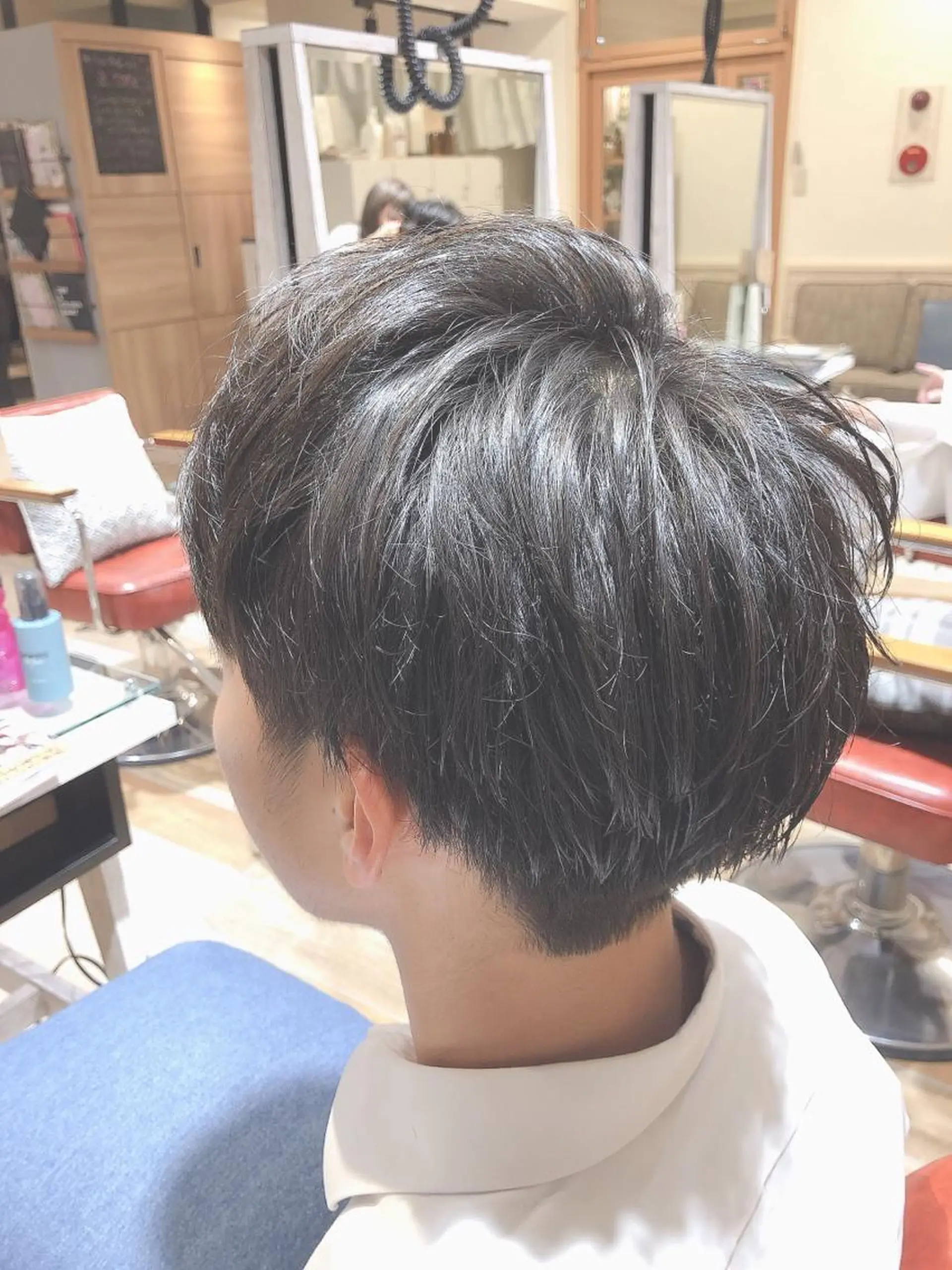 メンズ あき えいみのヘアスタイル
