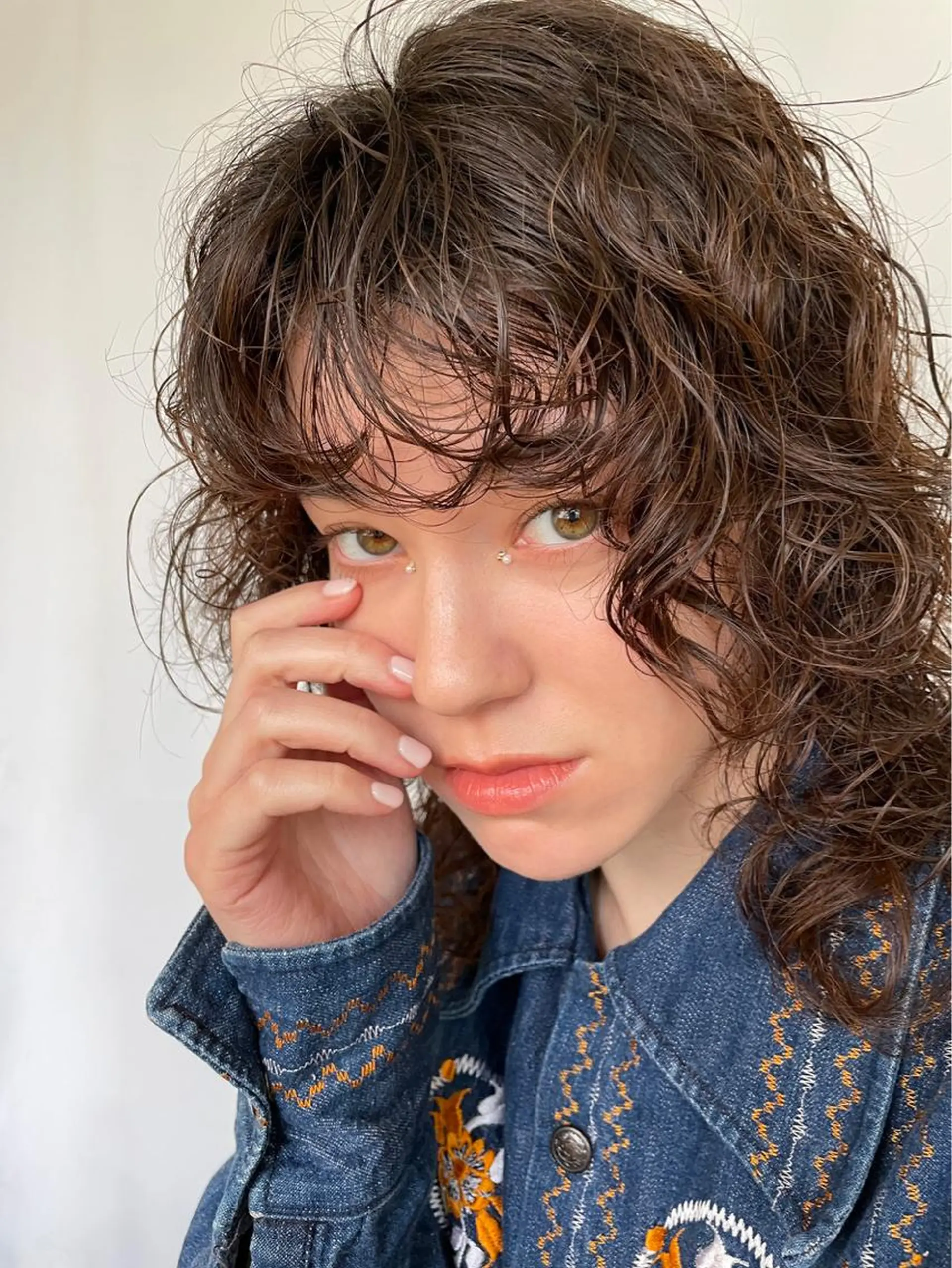 セミロング パーマ 高橋 愛美のヘアスタイル