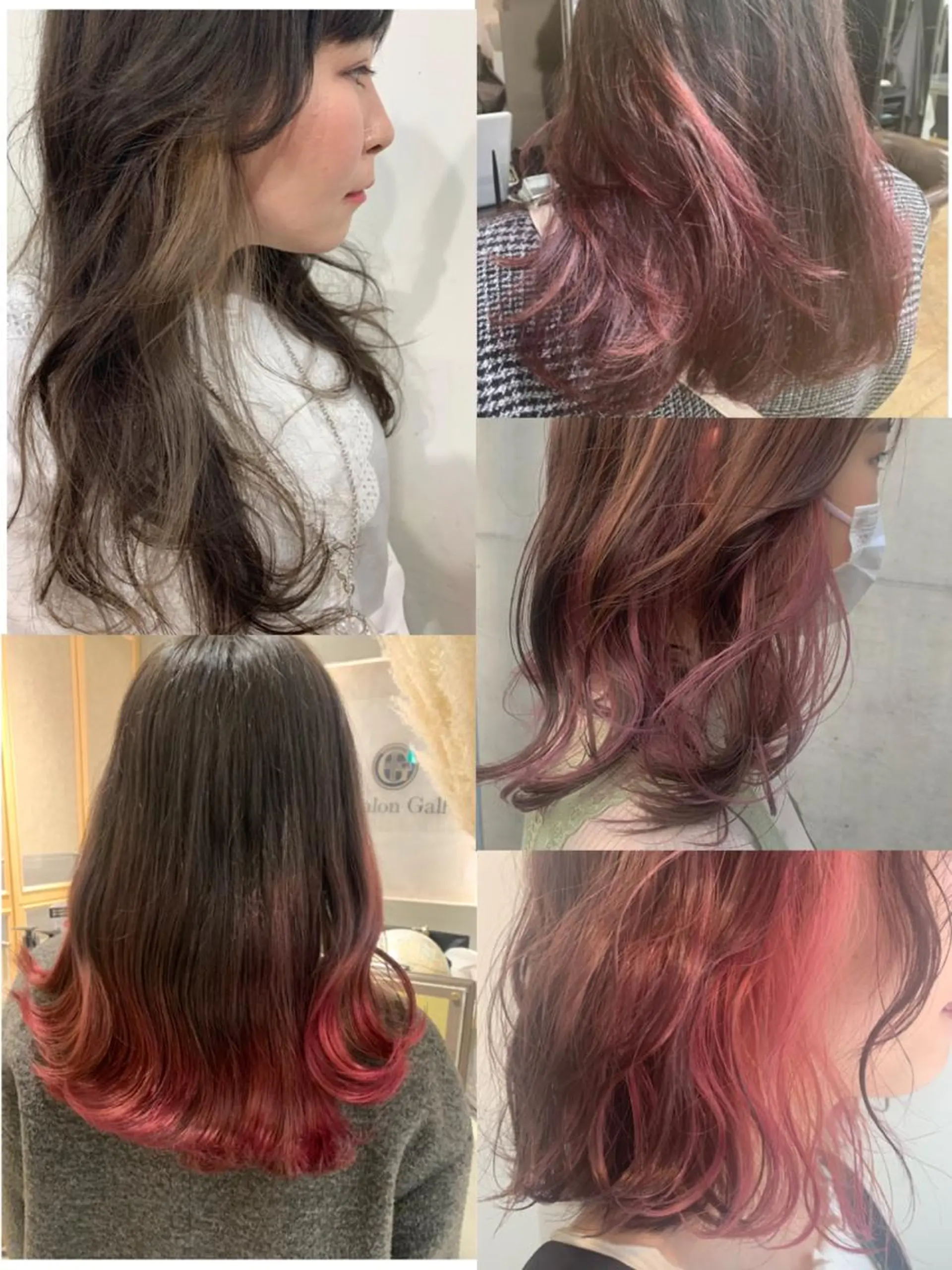 カラー ラベンダー/レイヤー スタイル🤎mamiのヘアスタイル