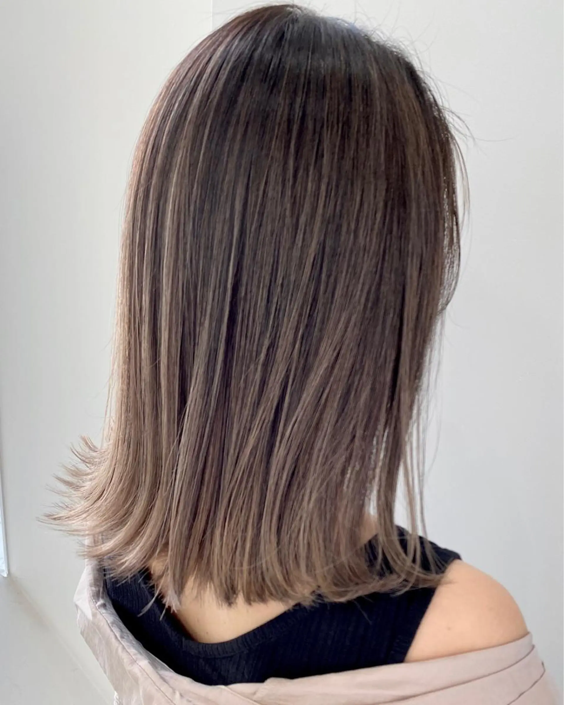 ミディアム カラー ヘアアレンジ 【公式】amble luxe池袋東口🩷のヘアスタイル