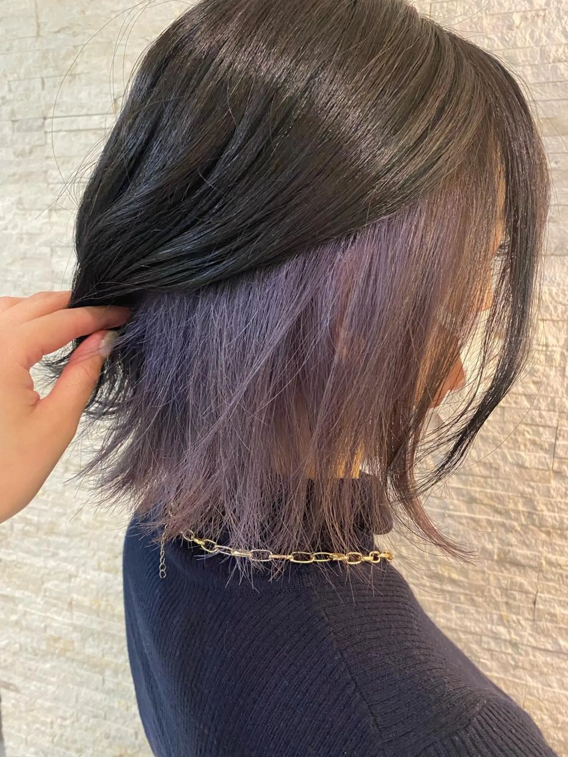 カラー グレージュ ラベンダーカラー ラベンダーグレージュ ラベンダーグレー SUNS by TRUNK所属・✄折橋 彩花🐶🍑のヘアスタイル