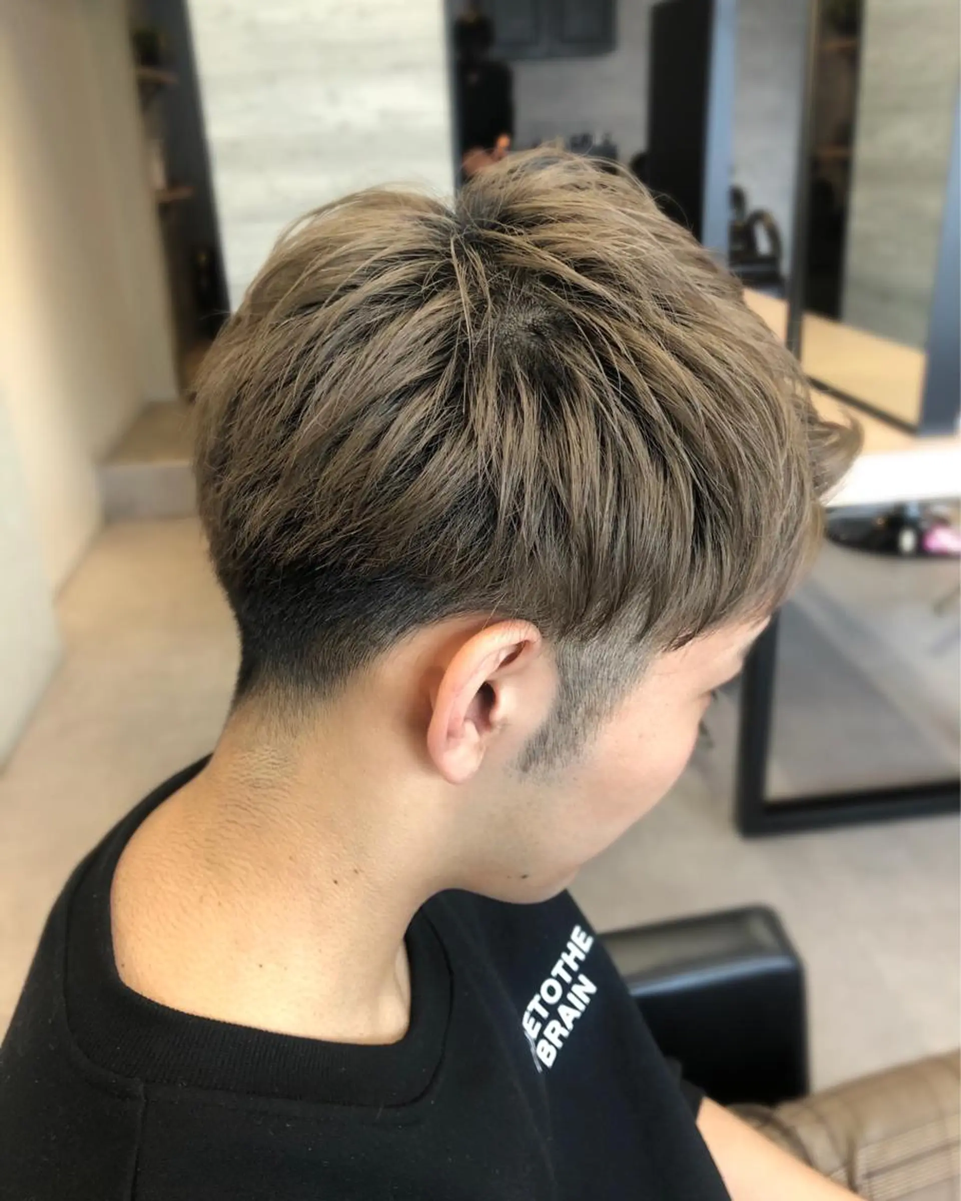 ショート カラー メンズ カット ヘアカラー トリートメント 🪞個室サロン/韓国 艶髪/keito🪞のヘアスタイル