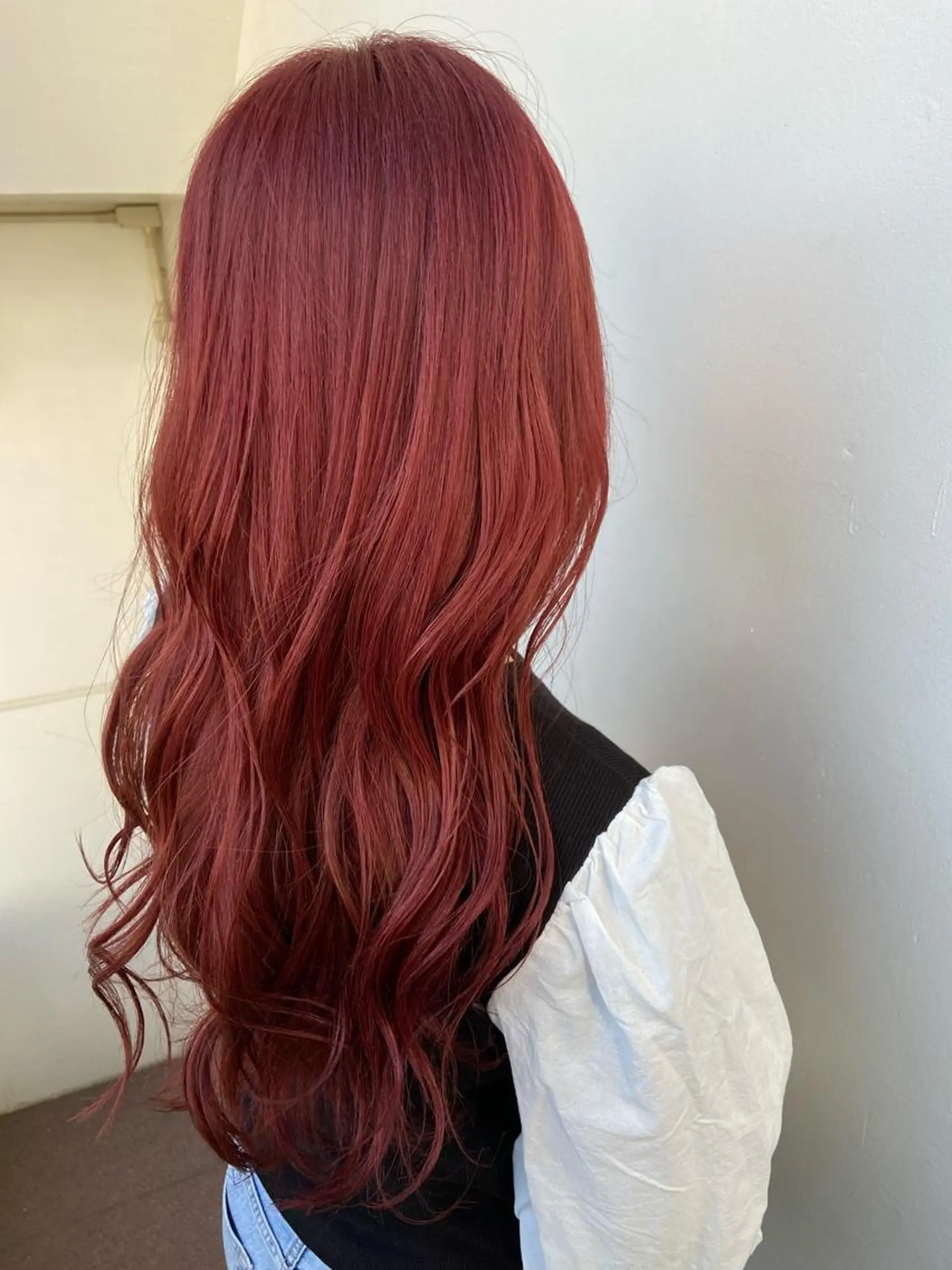 ロング カラー ヘアカラー ハイトーンカラー 🦋yuri🦋のヘアスタイル