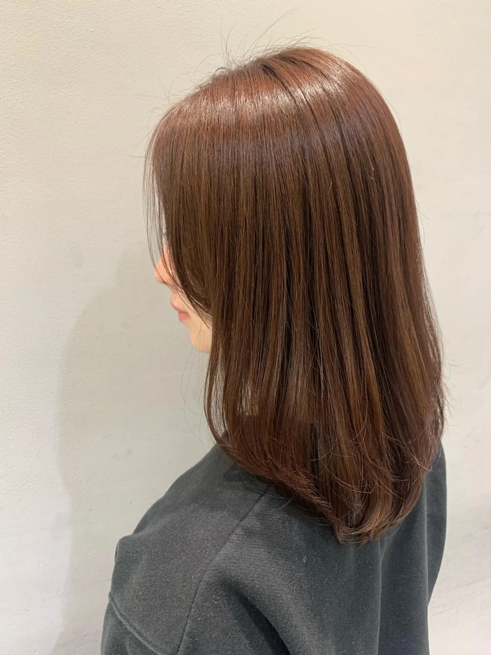 ミディアム SALOWIN 銀座一丁目店所属・髪質改善/縮毛矯正 🎀小林 唯 🎀のヘアスタイル