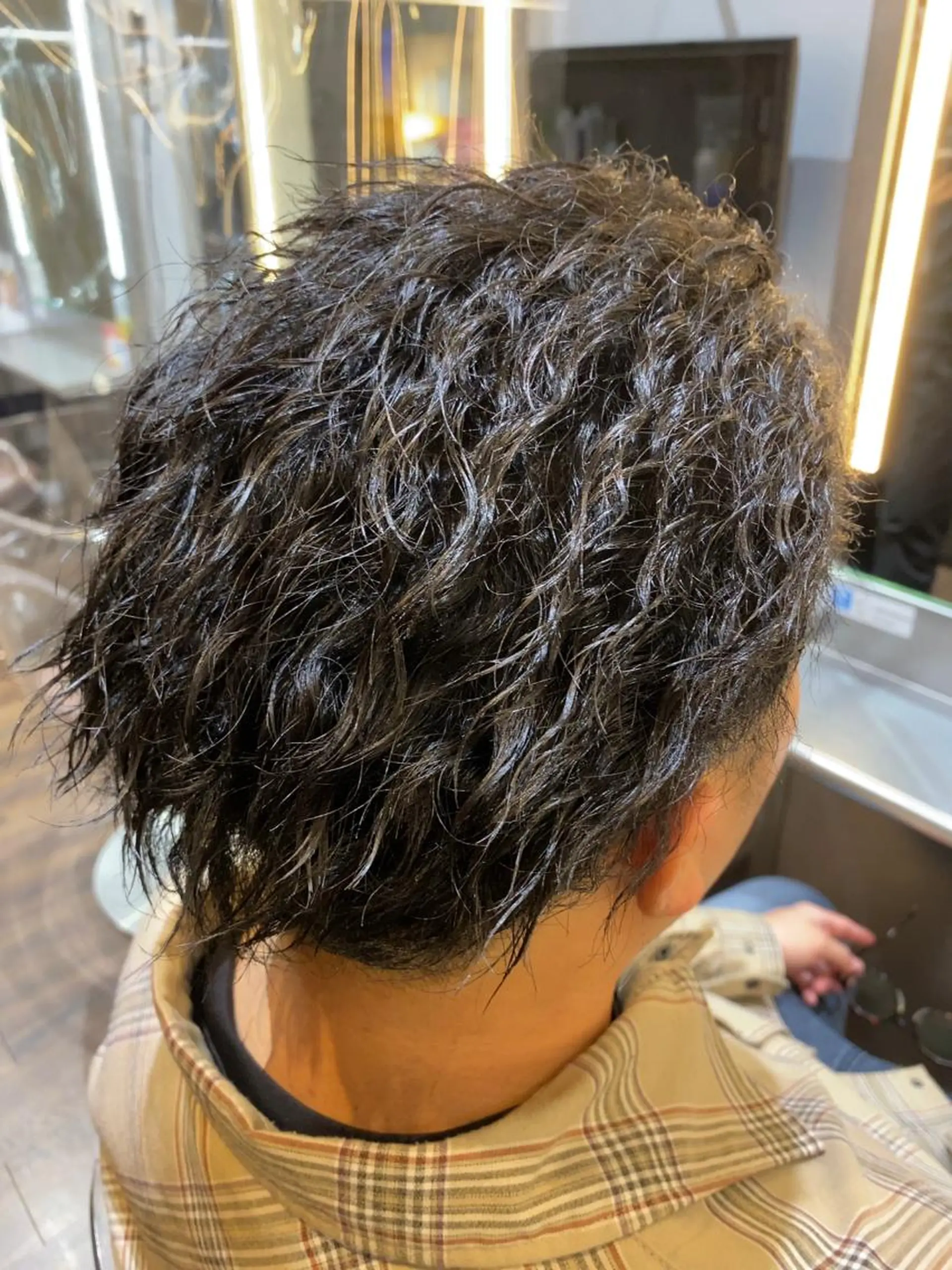 ショート メンズ メンズパーマ Jean Claude BIGUINE  丸の内マイプラザ所属・谷口 雅門のヘアスタイル