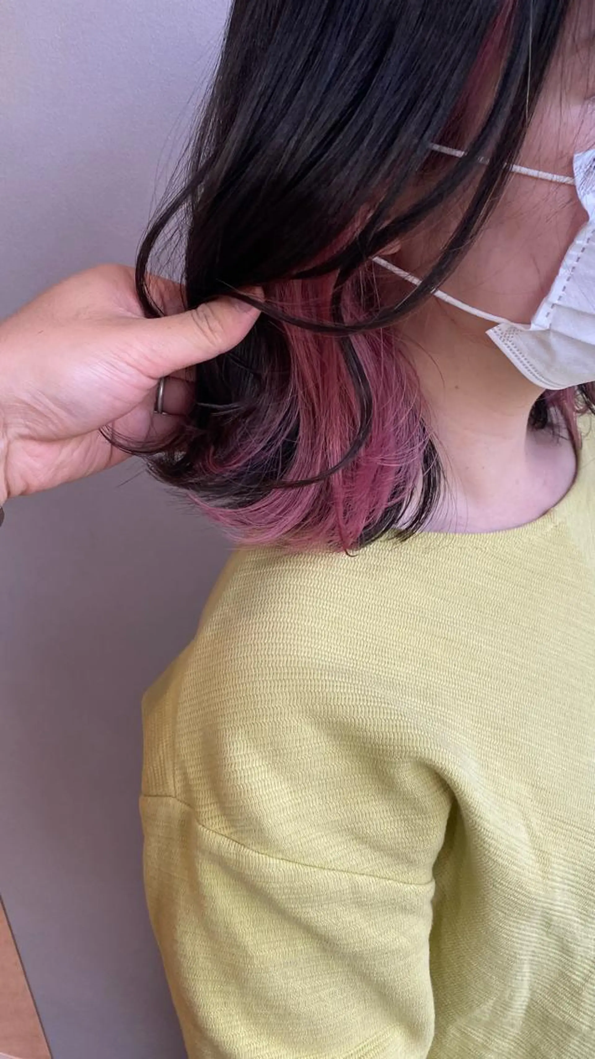 ミディアム カラー ヘアカラー 🪐SOURCE 塚口　シマブクロ🪐のヘアスタイル