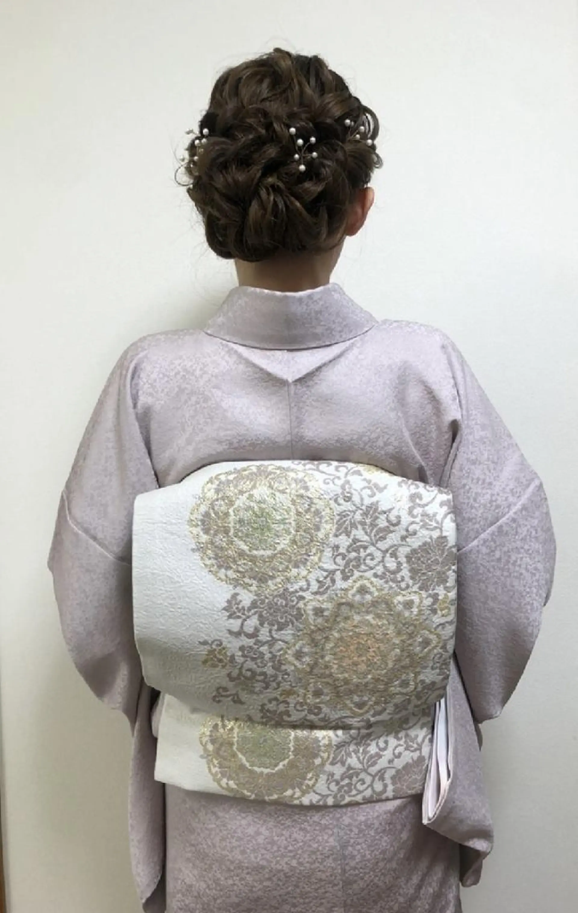 セミロング ヘアアレンジ 結婚式・ブライダル 浴衣 Rarely  beautyのヘアスタイル