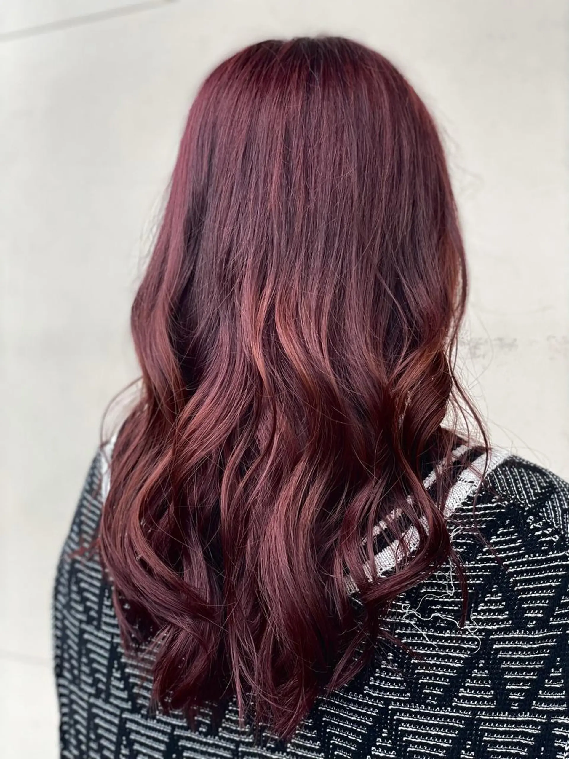 セミロング 艶髪韓国レイヤー 🇰🇷✨小清水✨のヘアスタイル