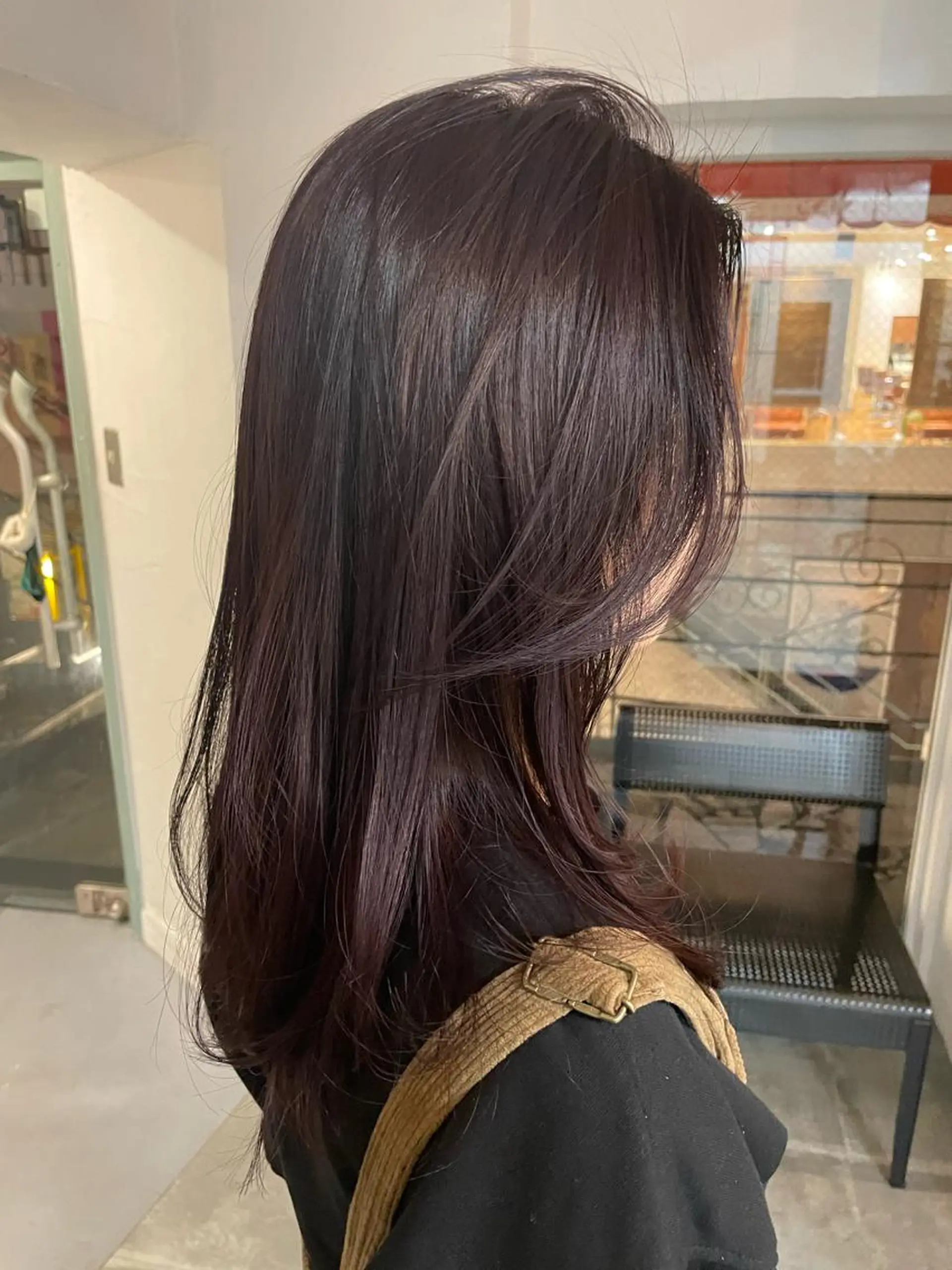 カラー ブラウンカラー カシス est hair mar所属・ami .のヘアスタイル