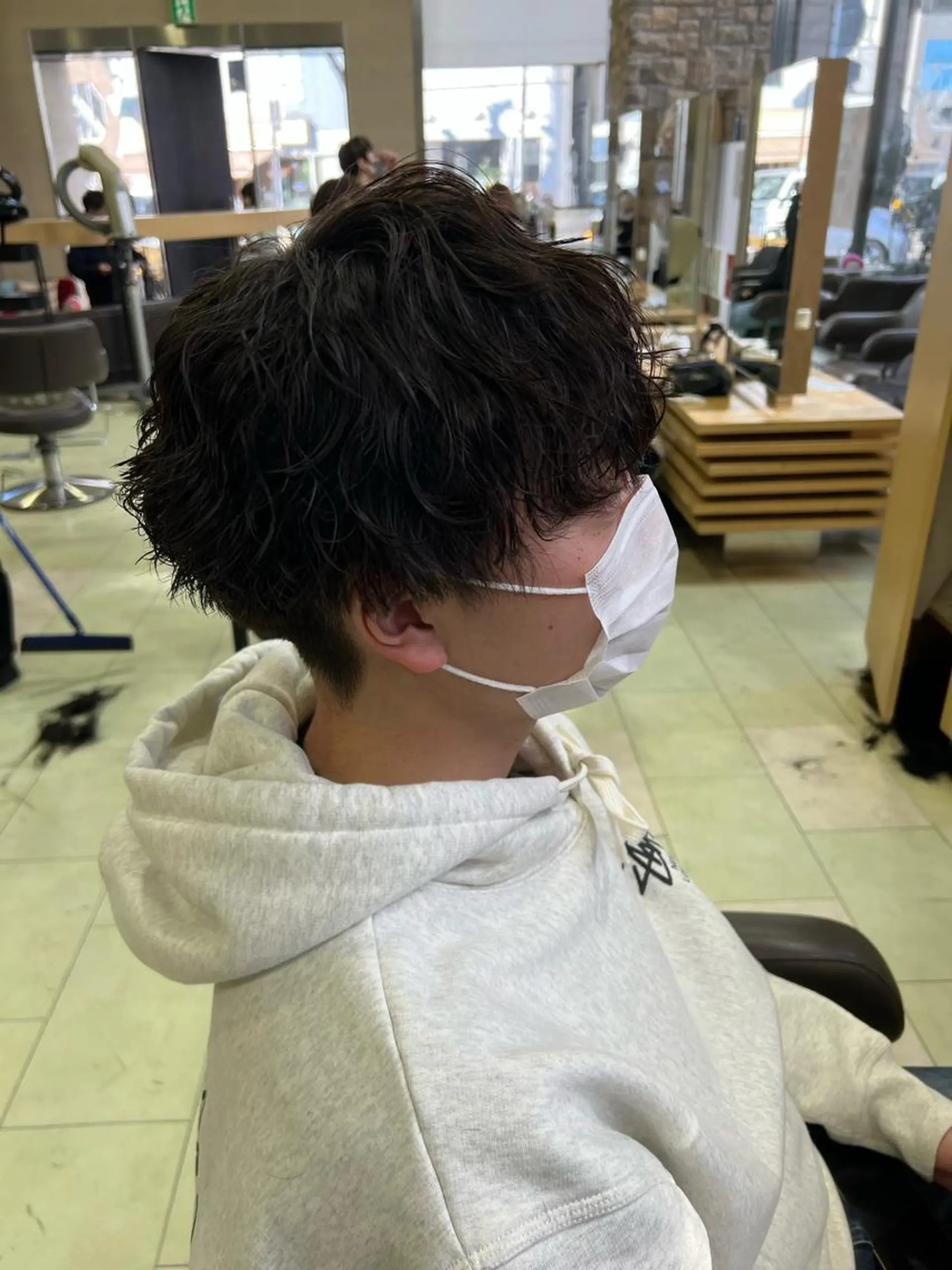 パーマ メンズ メンズカット松戸/韓 国/メンズパーマ航太のヘアスタイル