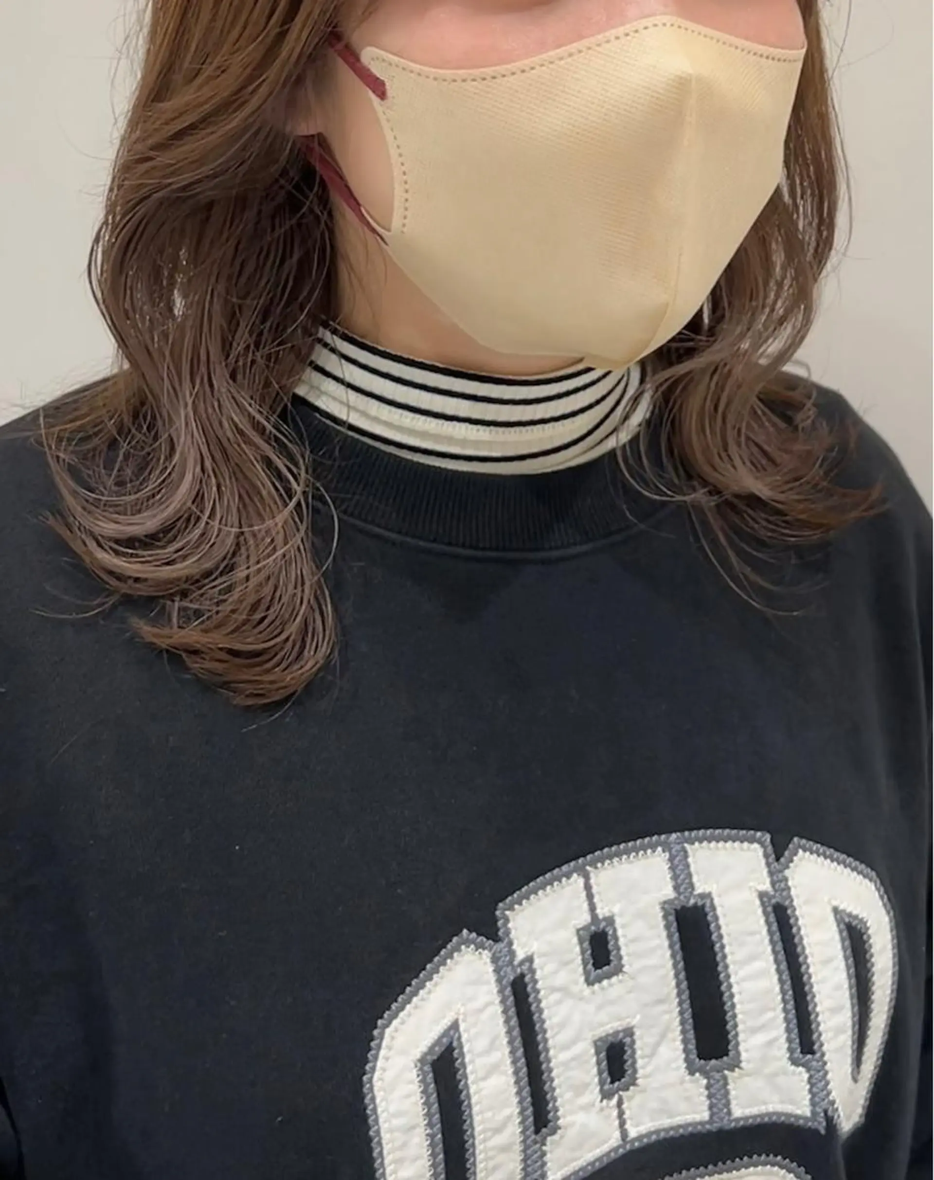 ミディアム カラー ヘアアレンジ イヤリングカラー カット ヘアカラー SALOWIN川崎所属・似合わせレイヤー/ 美髪縮毛矯正/ミナエのヘアスタイル