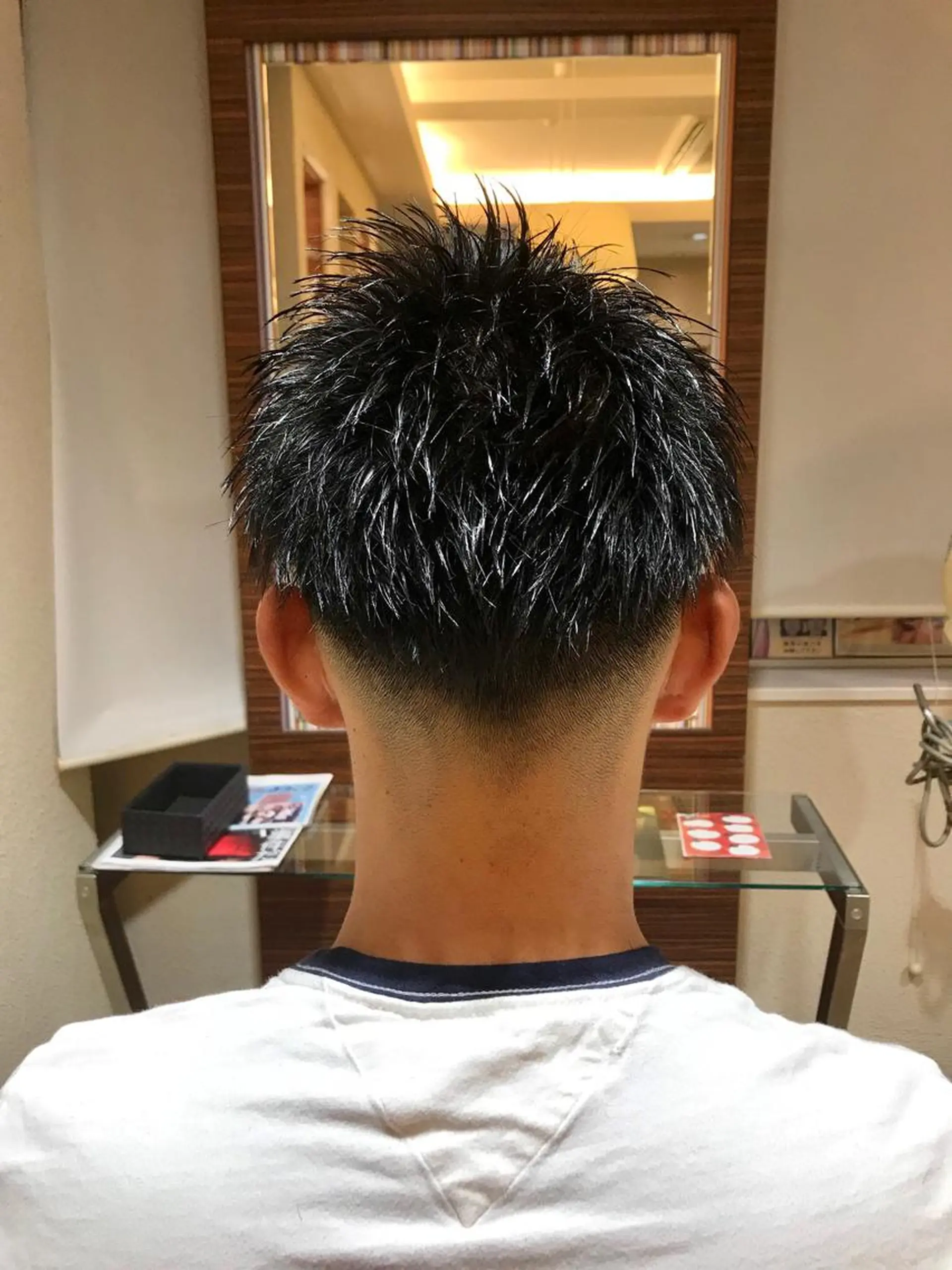 メンズ フェードカット CRE'PS HAIR HIMAWARI所属・山本 大智のヘアスタイル