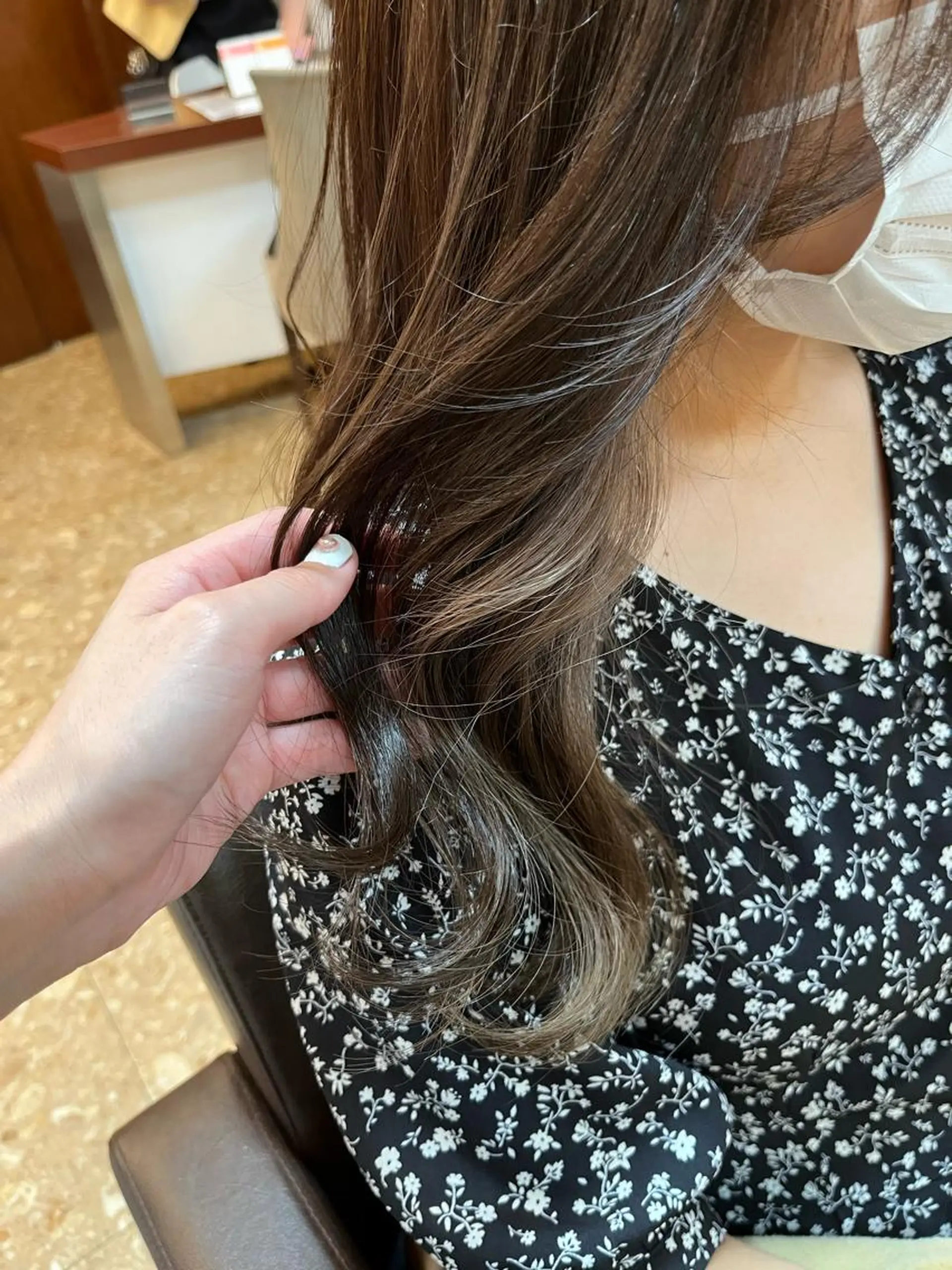 ロング カラー ヘアカラー トリートメント ボブ得意 🤍山内　飛鳥🤍のヘアスタイル