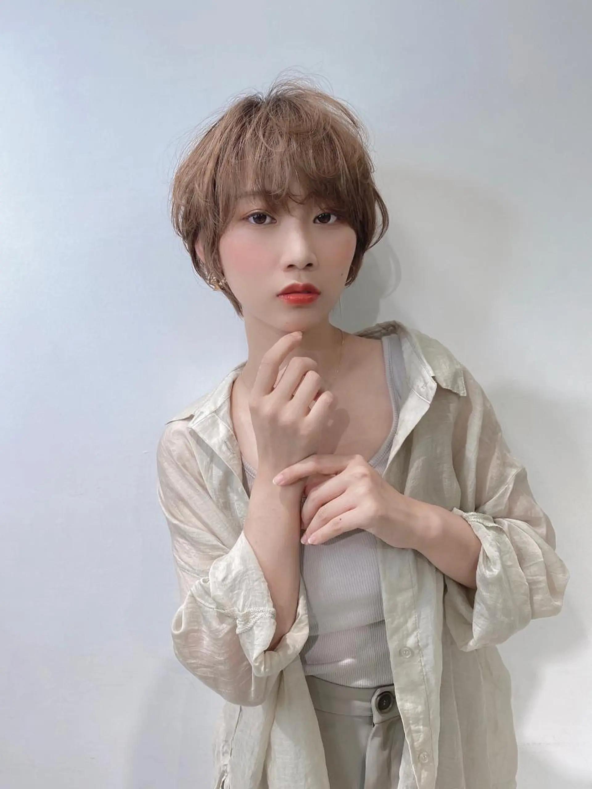 ショート カラー 愛瀨健一郎 /髪質改善のヘアスタイル