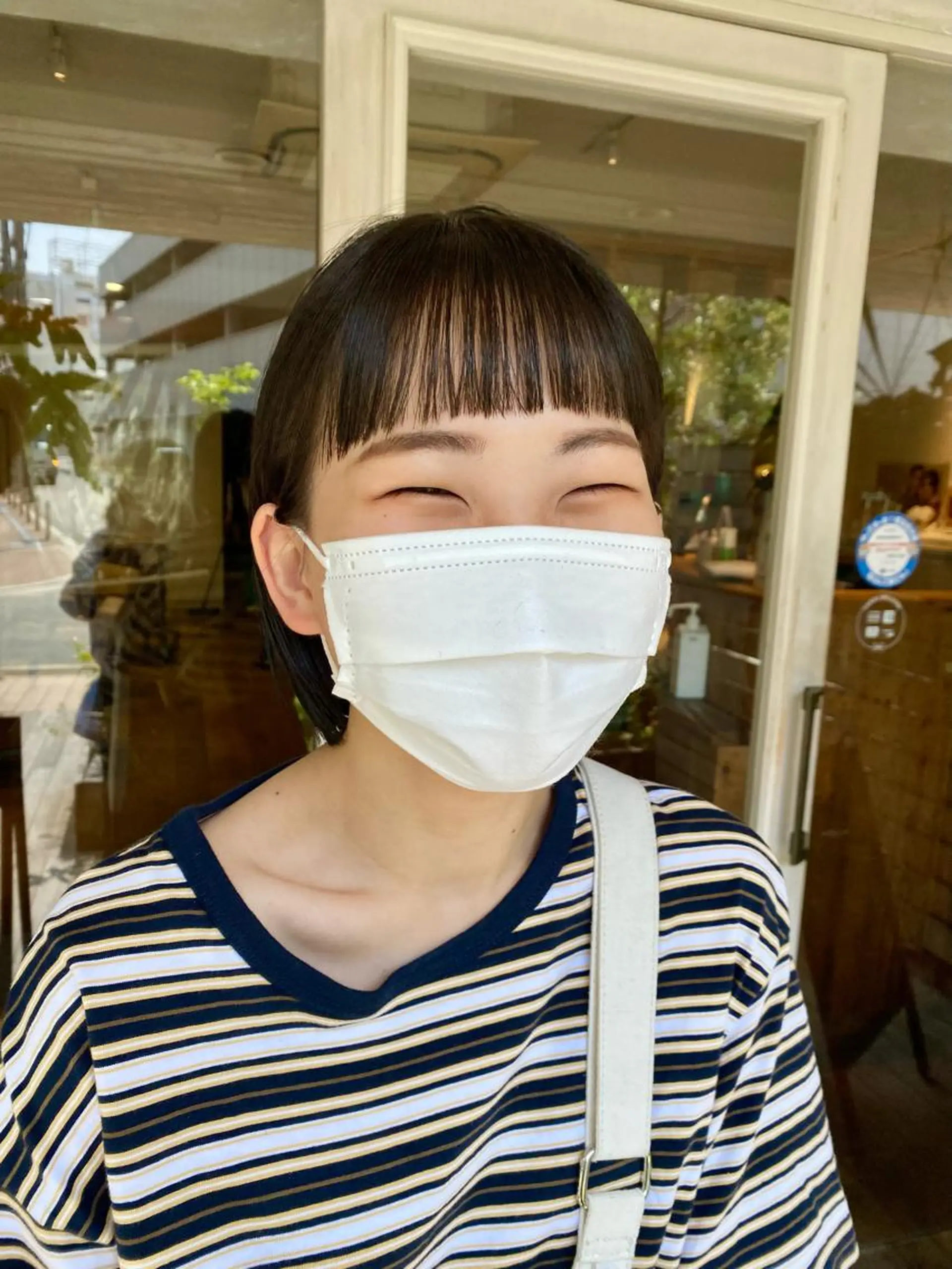 ショート BELLA阿部野 TOMOMIのヘアスタイル