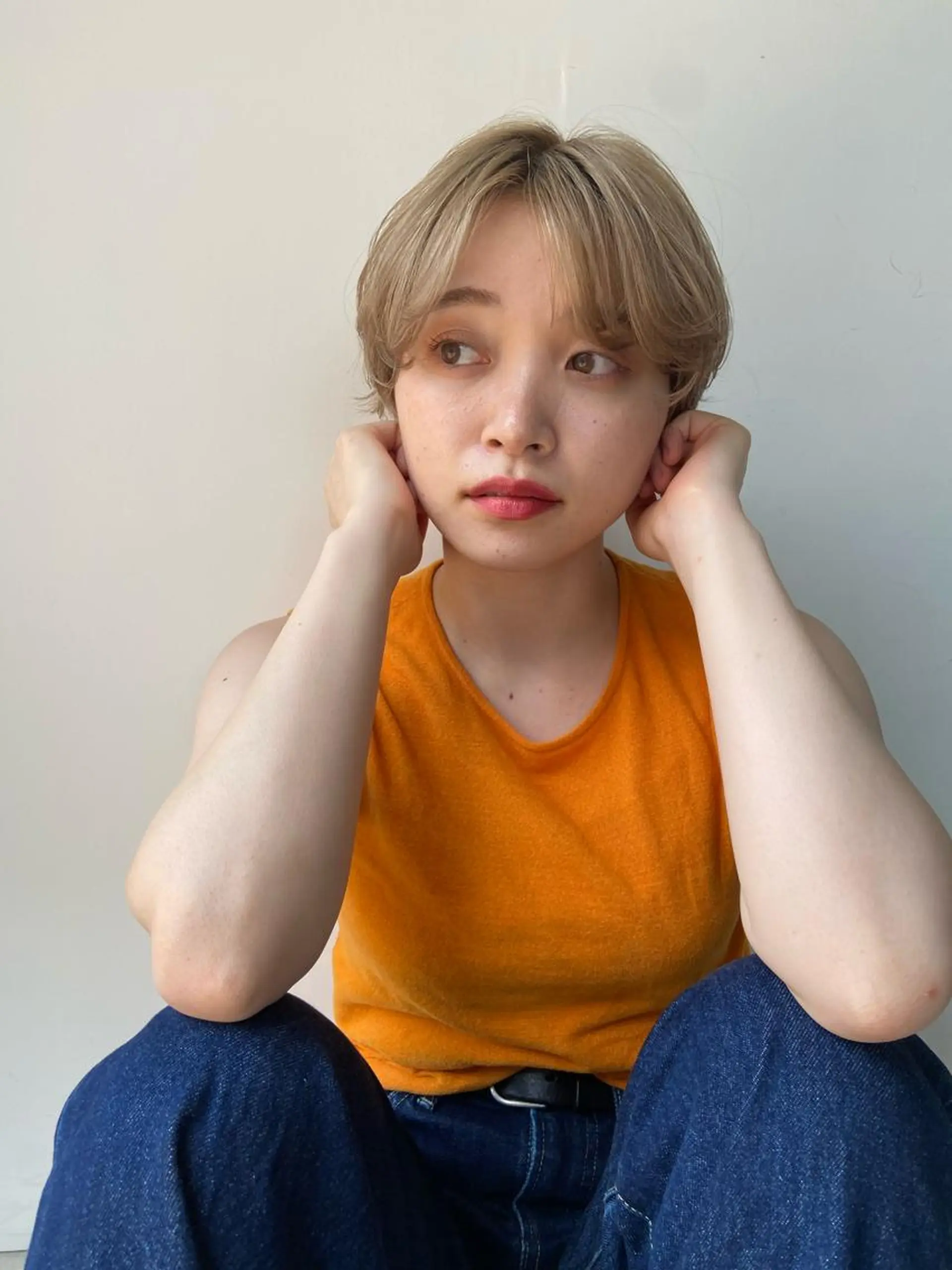 ショート カラー パーマ ヘアアレンジ ショートヘア パーマ特化美容師 mikuのヘアスタイル