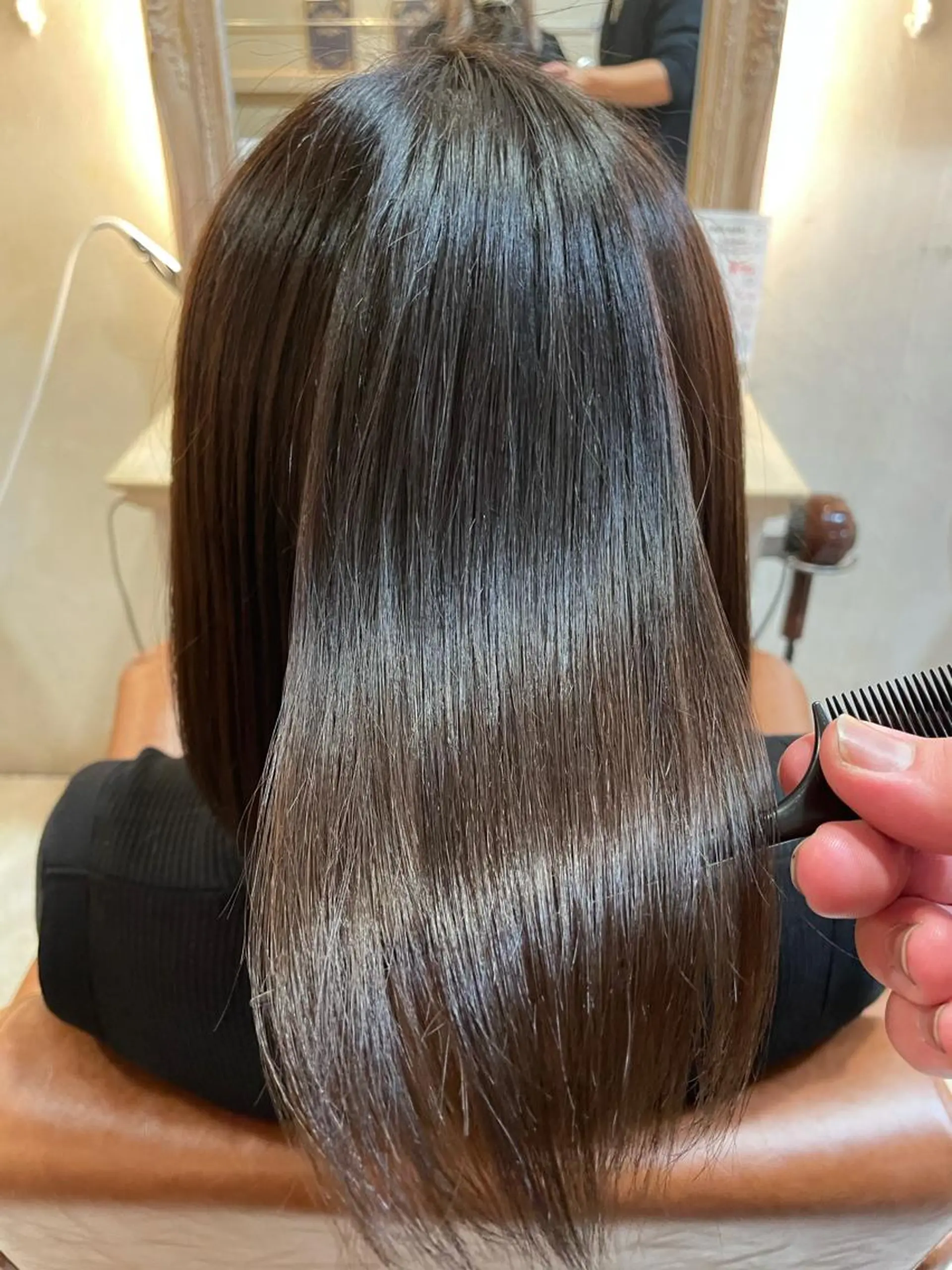 ロング カラー トリートメント 宮城千奈美🍒 カットモデル募集のヘアスタイル