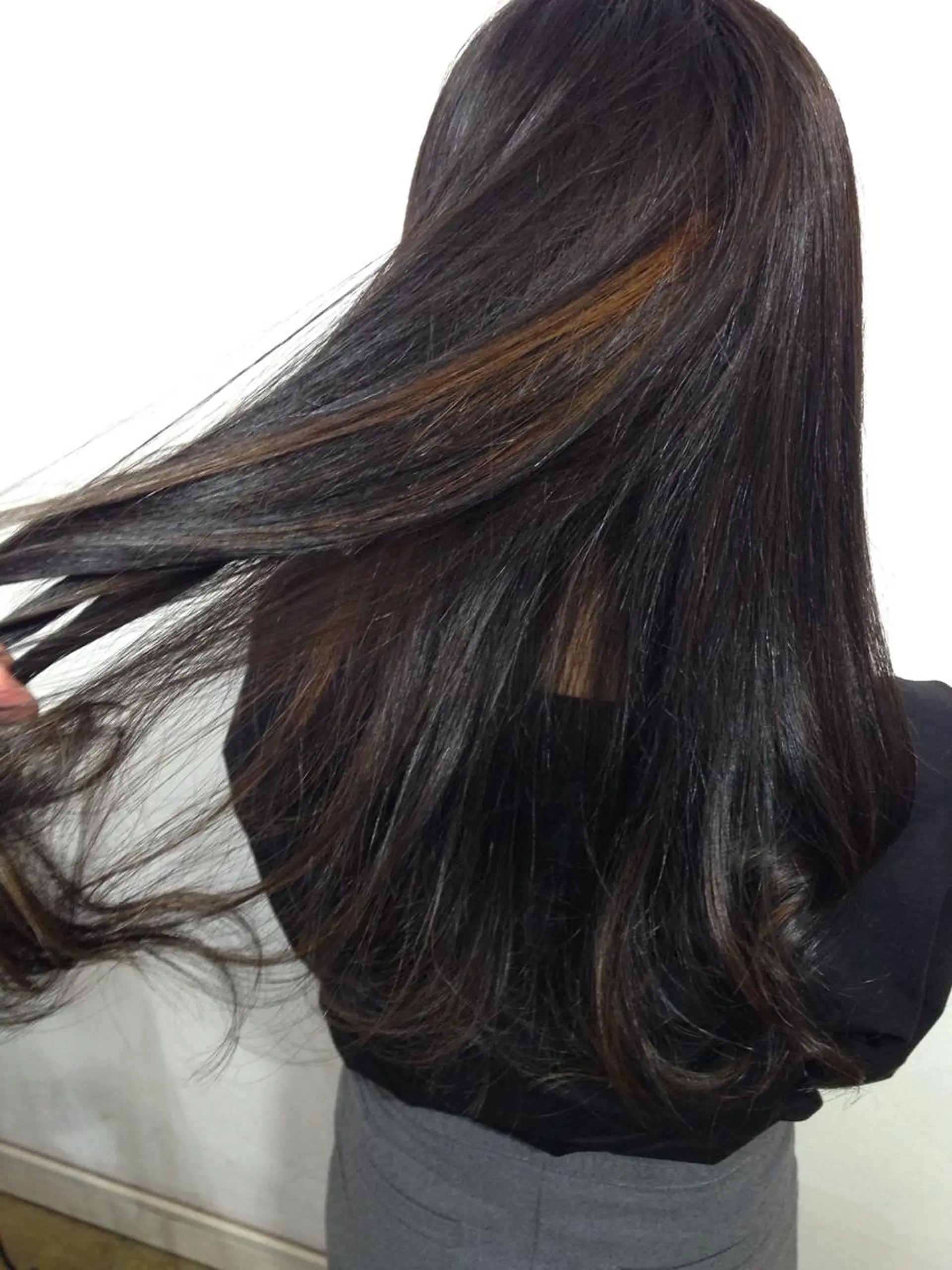 ロング カラー ハイライトカラー インナーカラー ハイライト 💎髪質改善💎 デザイナーshinのヘアスタイル