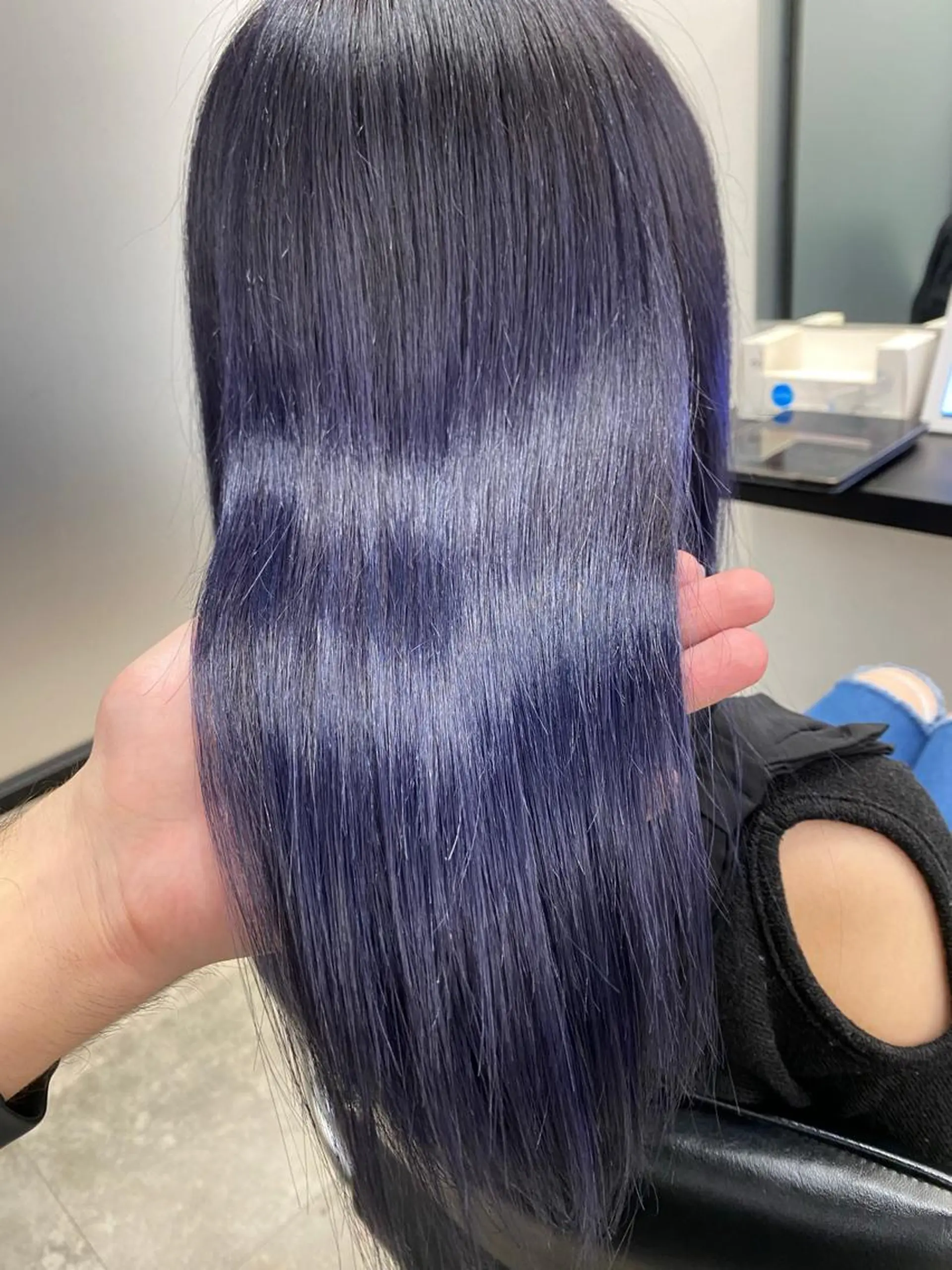 セミロング カラー 【艶髪×韓国風】 毛流れ職人 RYOのヘアスタイル