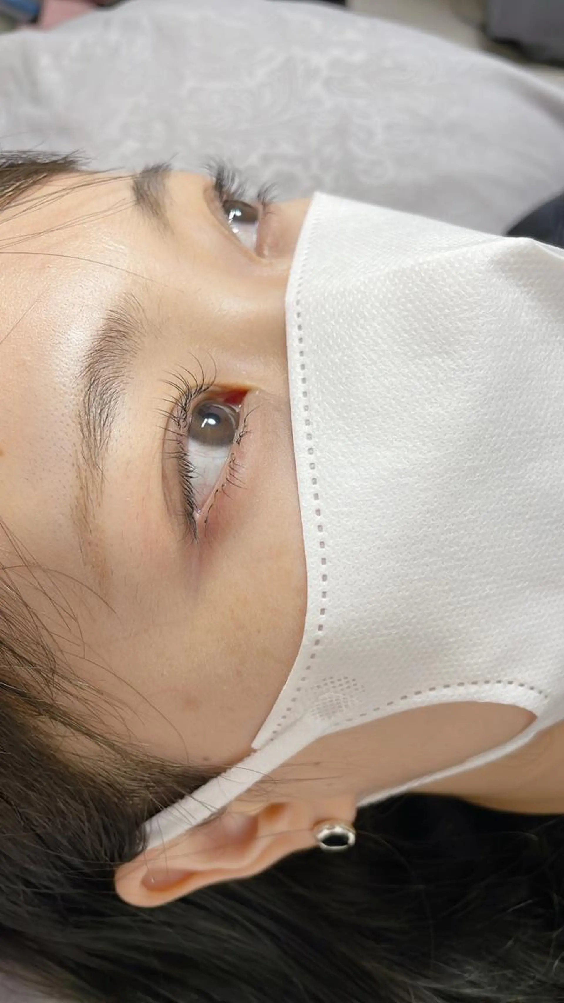 マツエク・マツパ カラーマツエク フラットラッシュ 下まつげエクステ Arana salonのマツエク・マツパデザイン