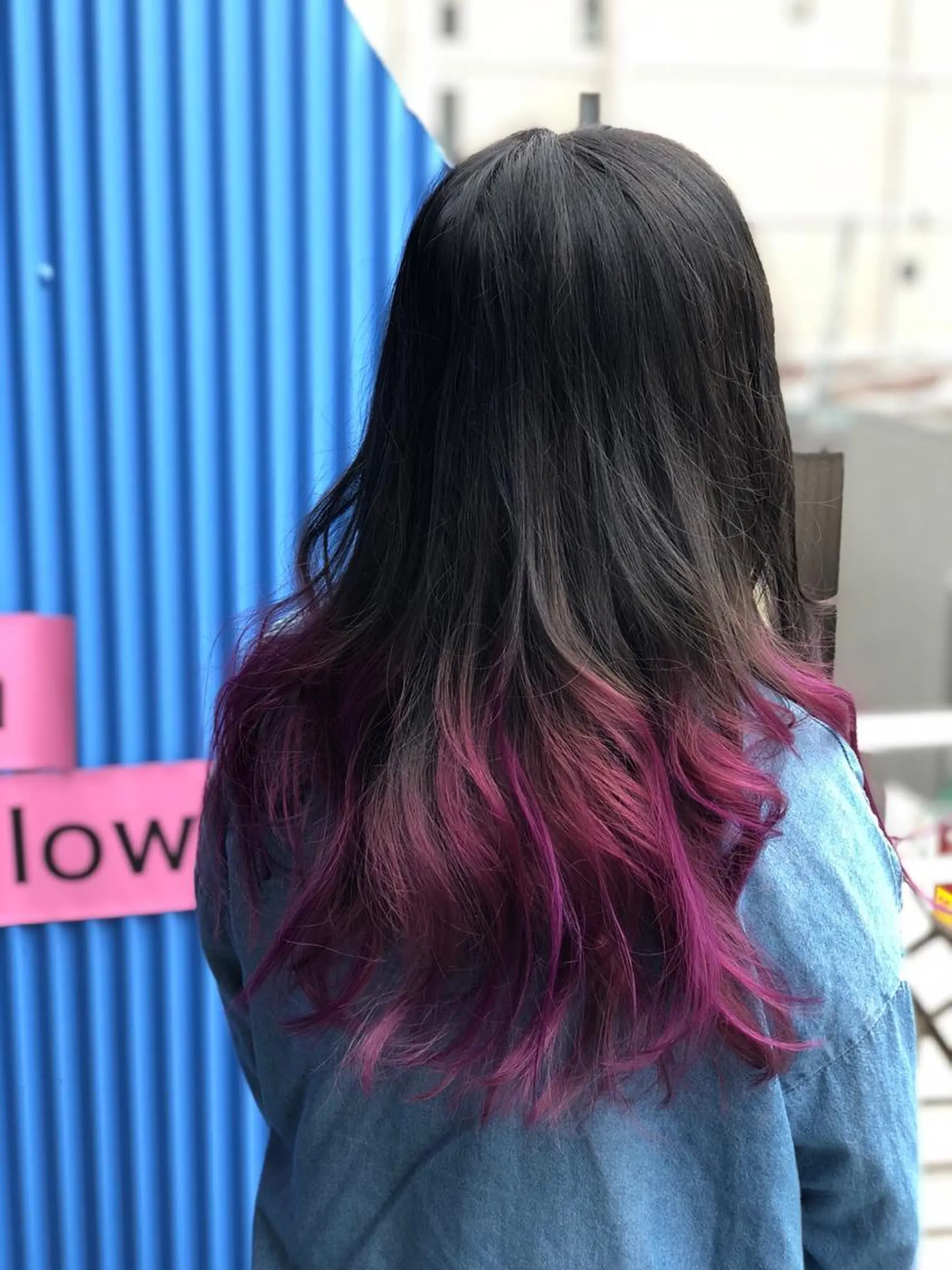 ロング カラー グラデーションカラー パープルカラー 🧙『店長』平田 祥己✨のヘアスタイル