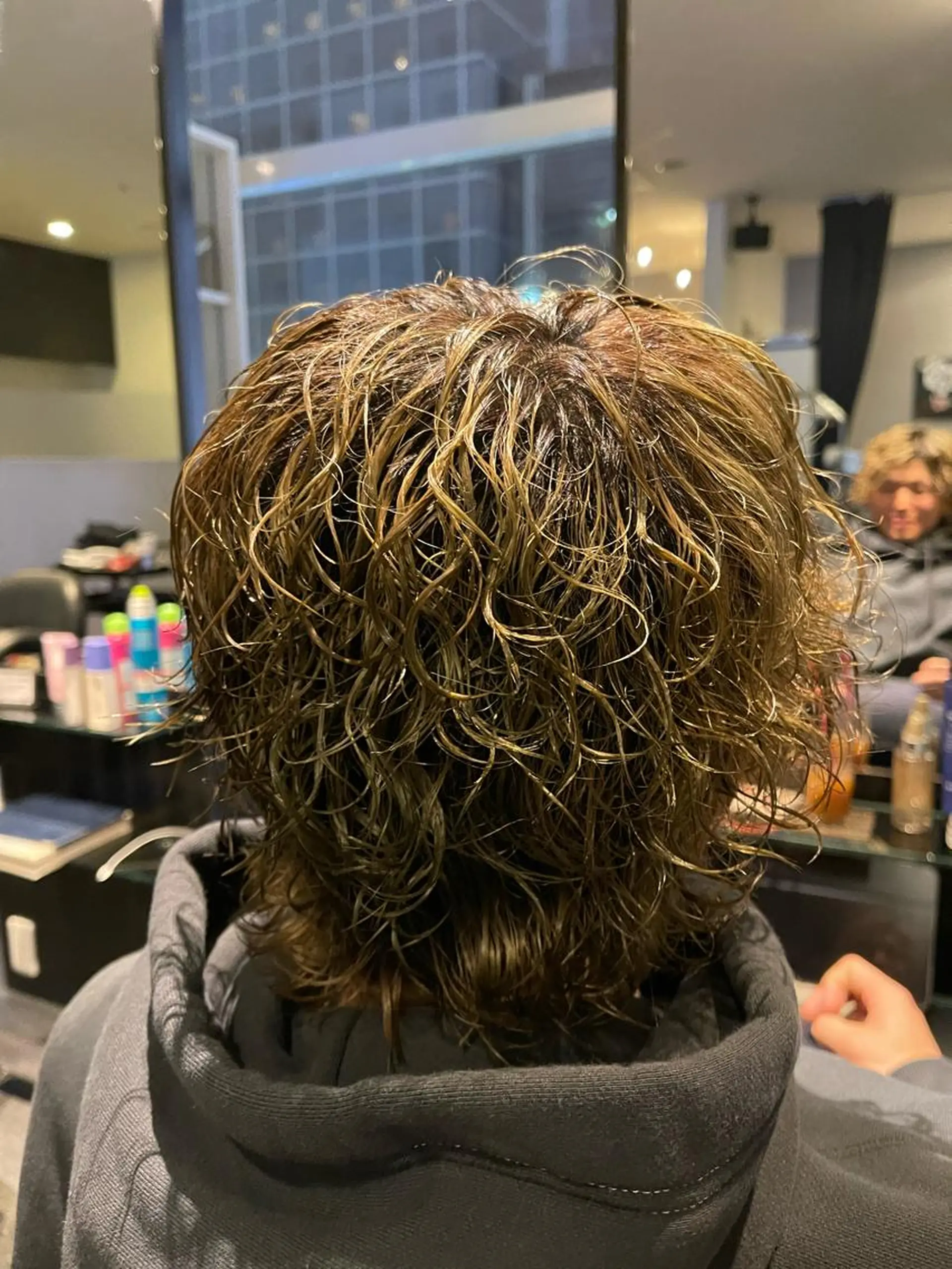 ショート パーマ メンズ メンズパーマ トリートメント 久保田 和正のヘアスタイル