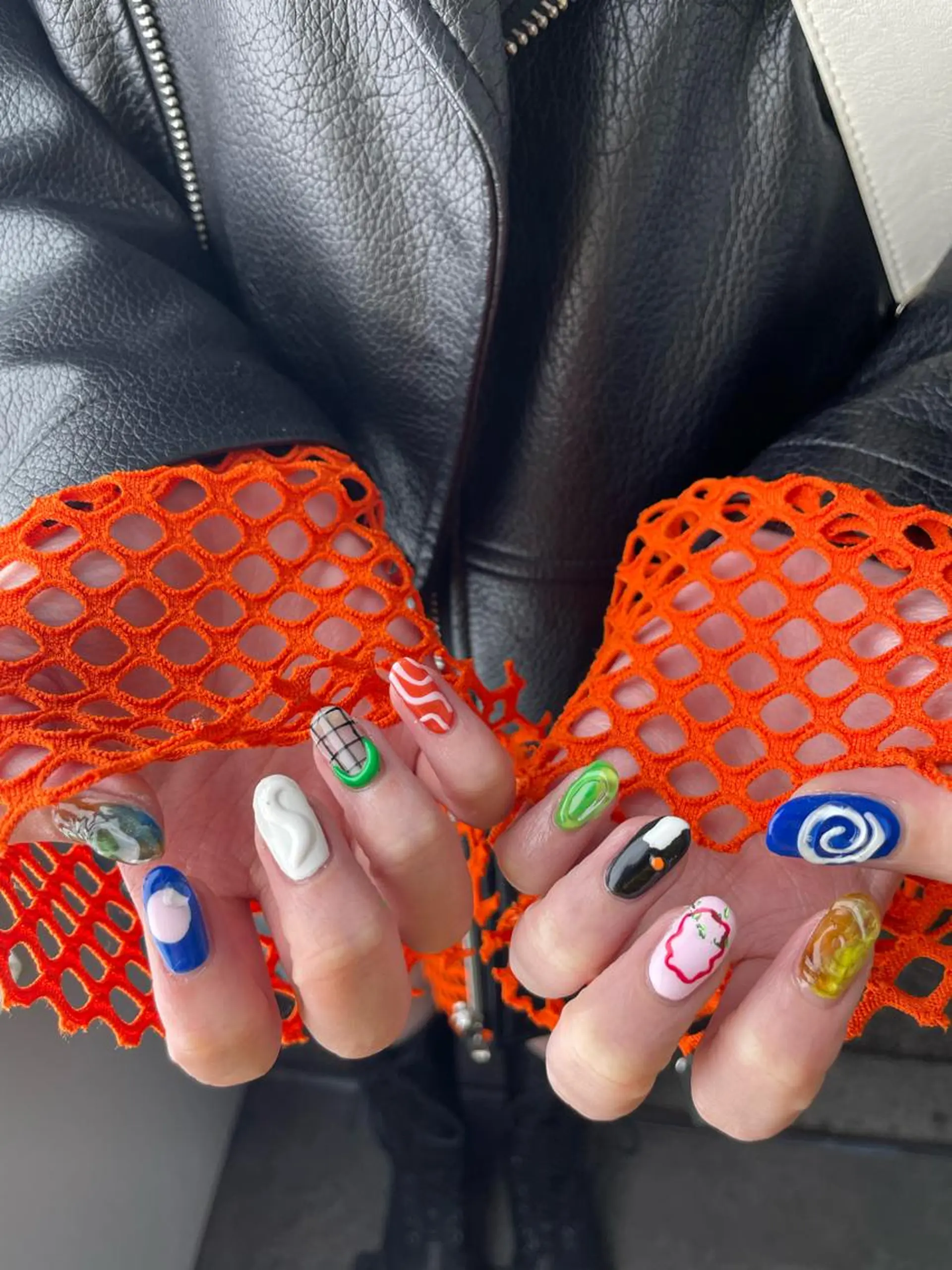 ネイル ジェルネイル パラジェル ハンドネイル hair&nail ☯️アイリ☯️のネイルデザイン