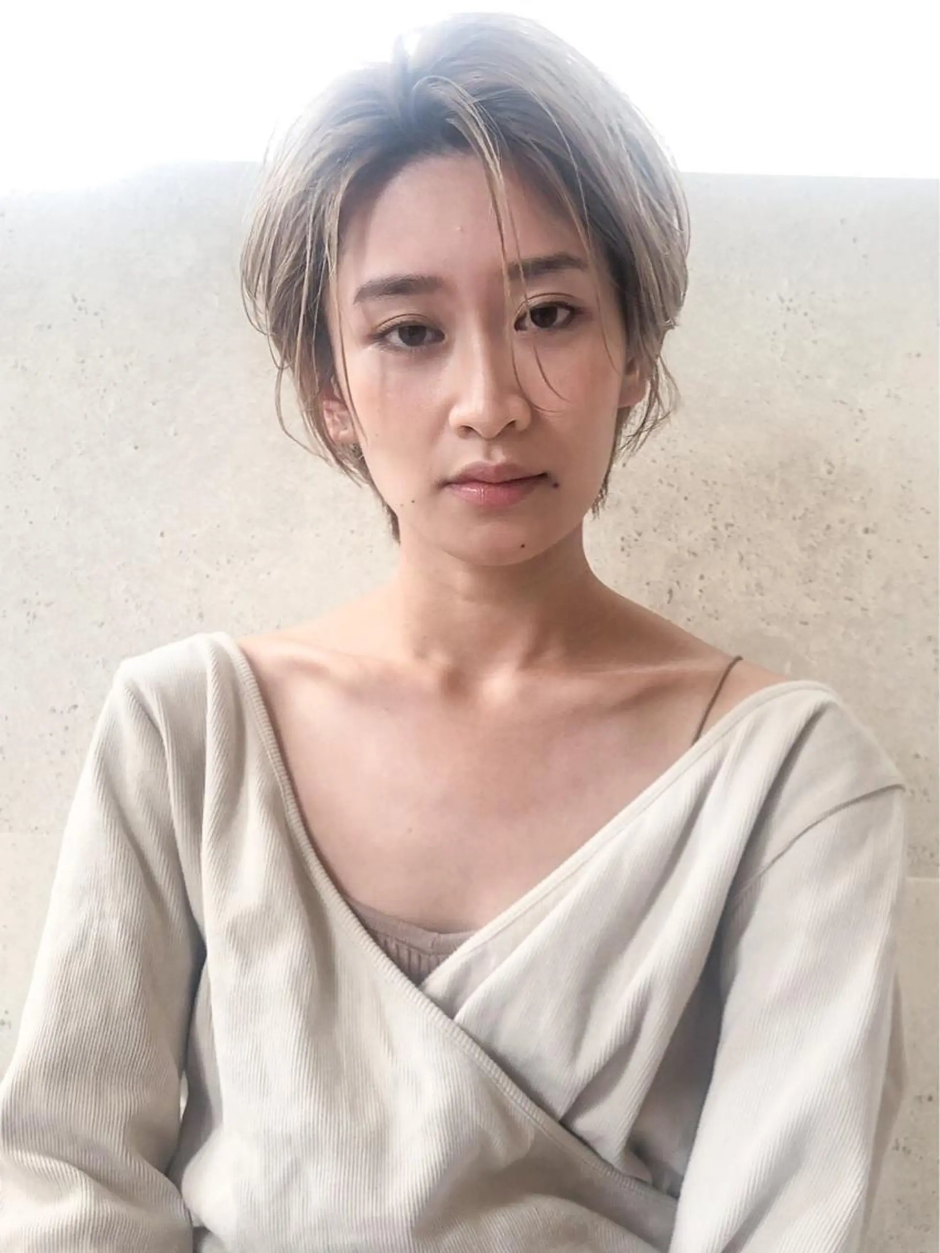 ショート ☕️ベージュカラー 内藤光哉☕️のヘアスタイル