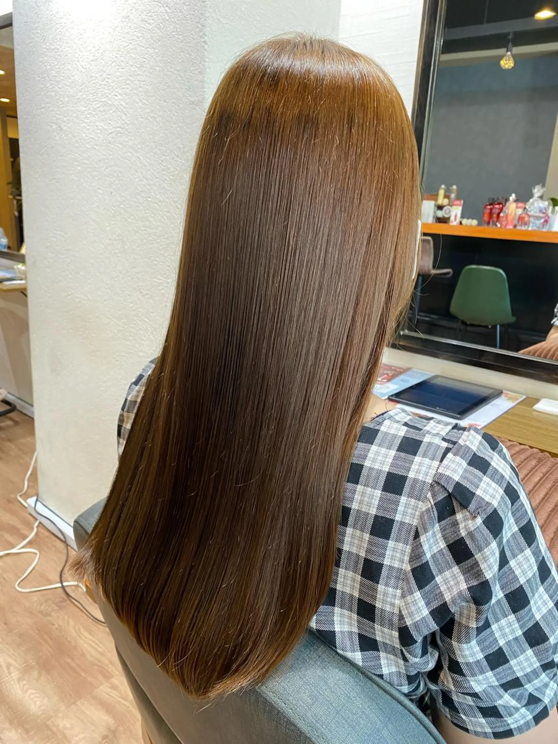 ロング カラー ベージュカラー ミルクティーベージュ 髪質改善 野呂 隼人のヘアスタイル